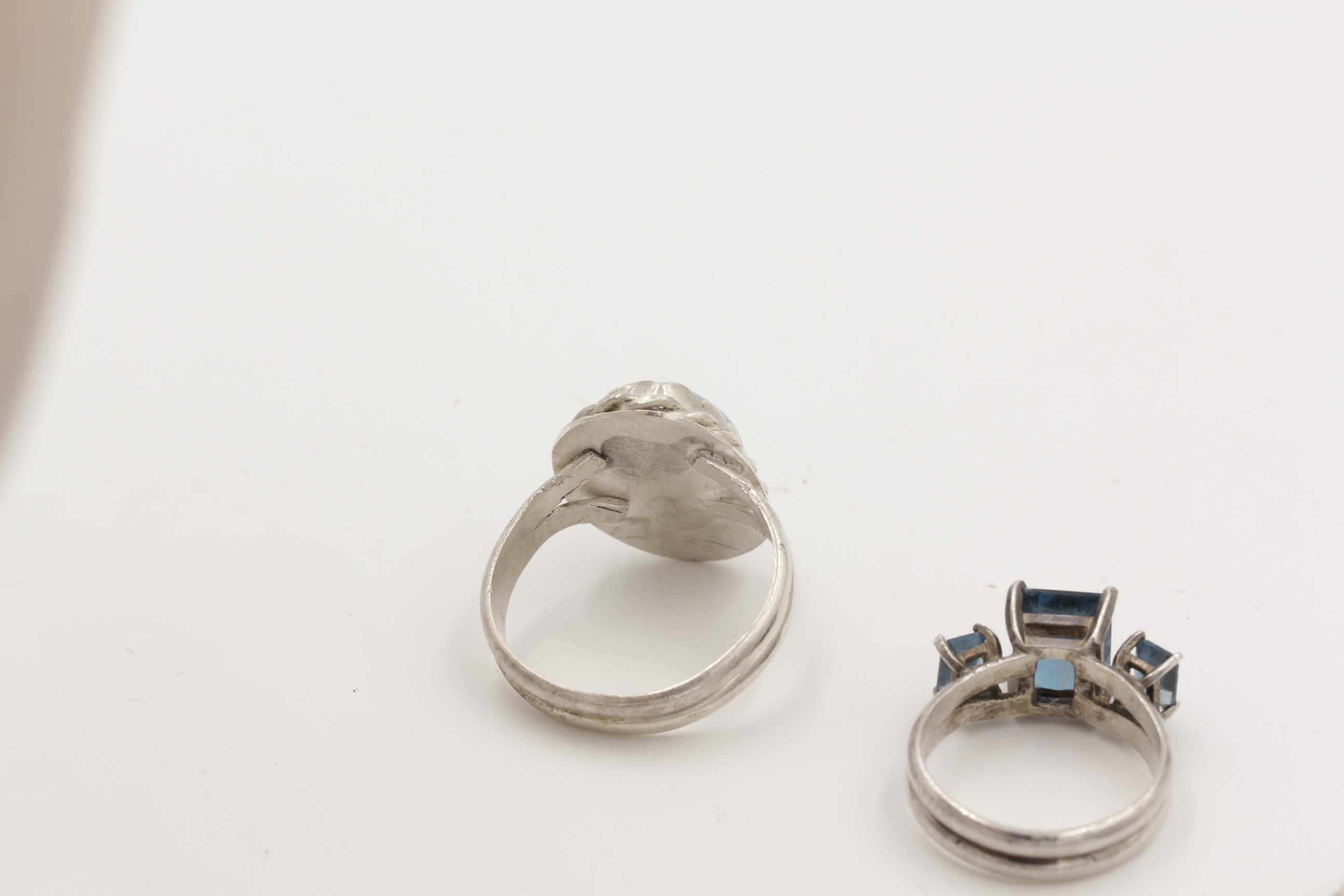 Sterling Silver Blue Gemstone Jewelry