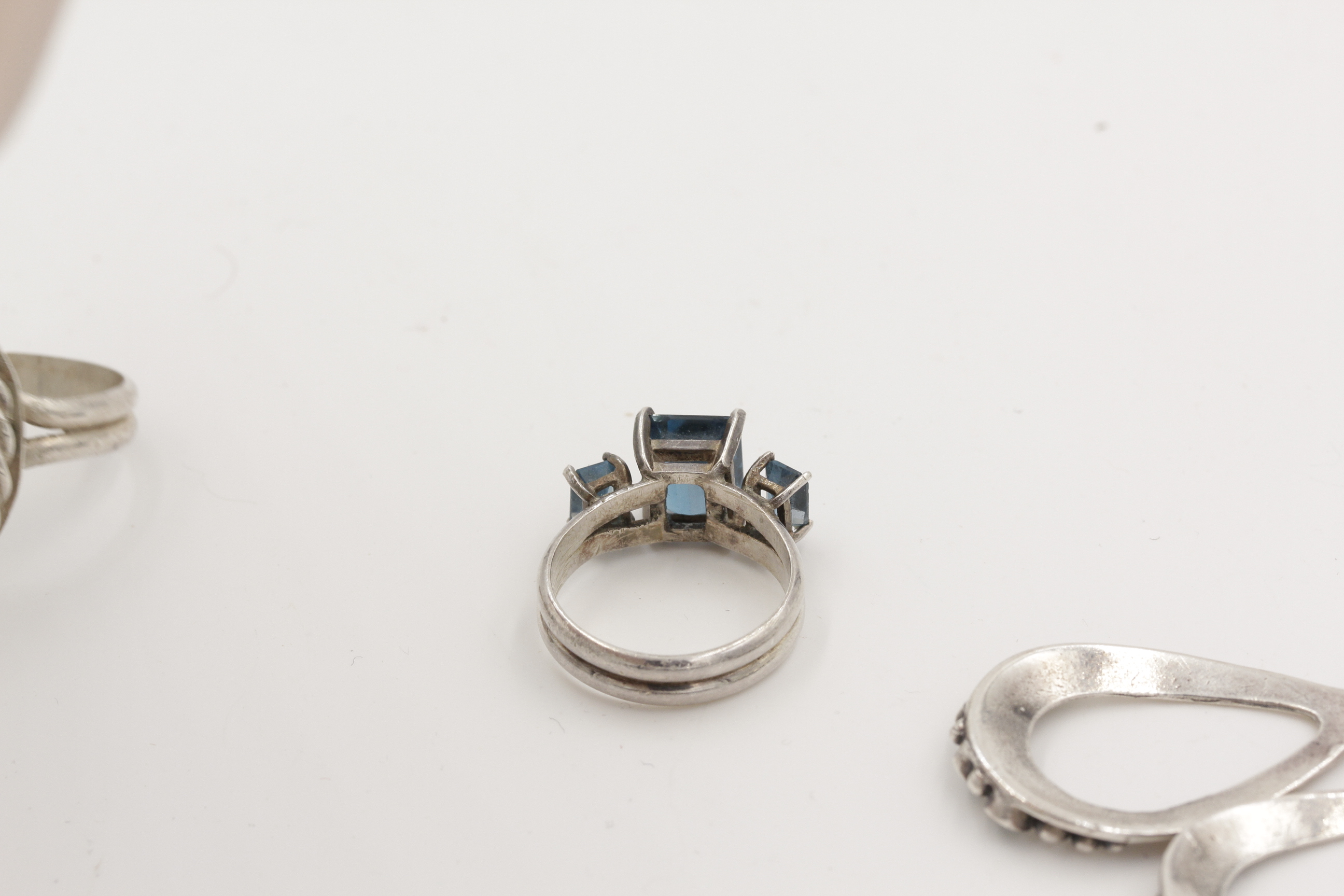 Sterling Silver Blue Gemstone Jewelry