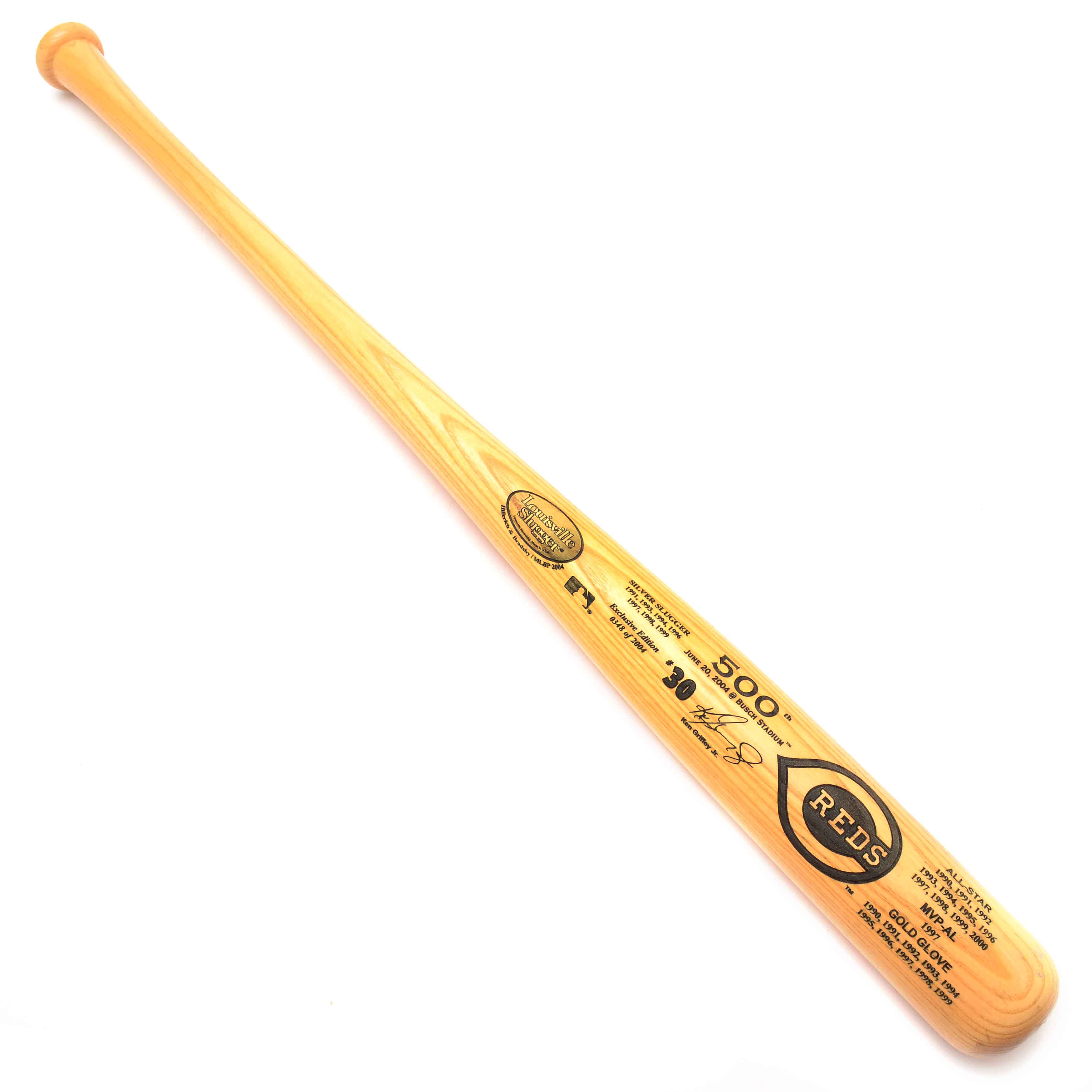 Ken Griffey Jr. Cincinnati Reds Limited "500" Home Run Bat