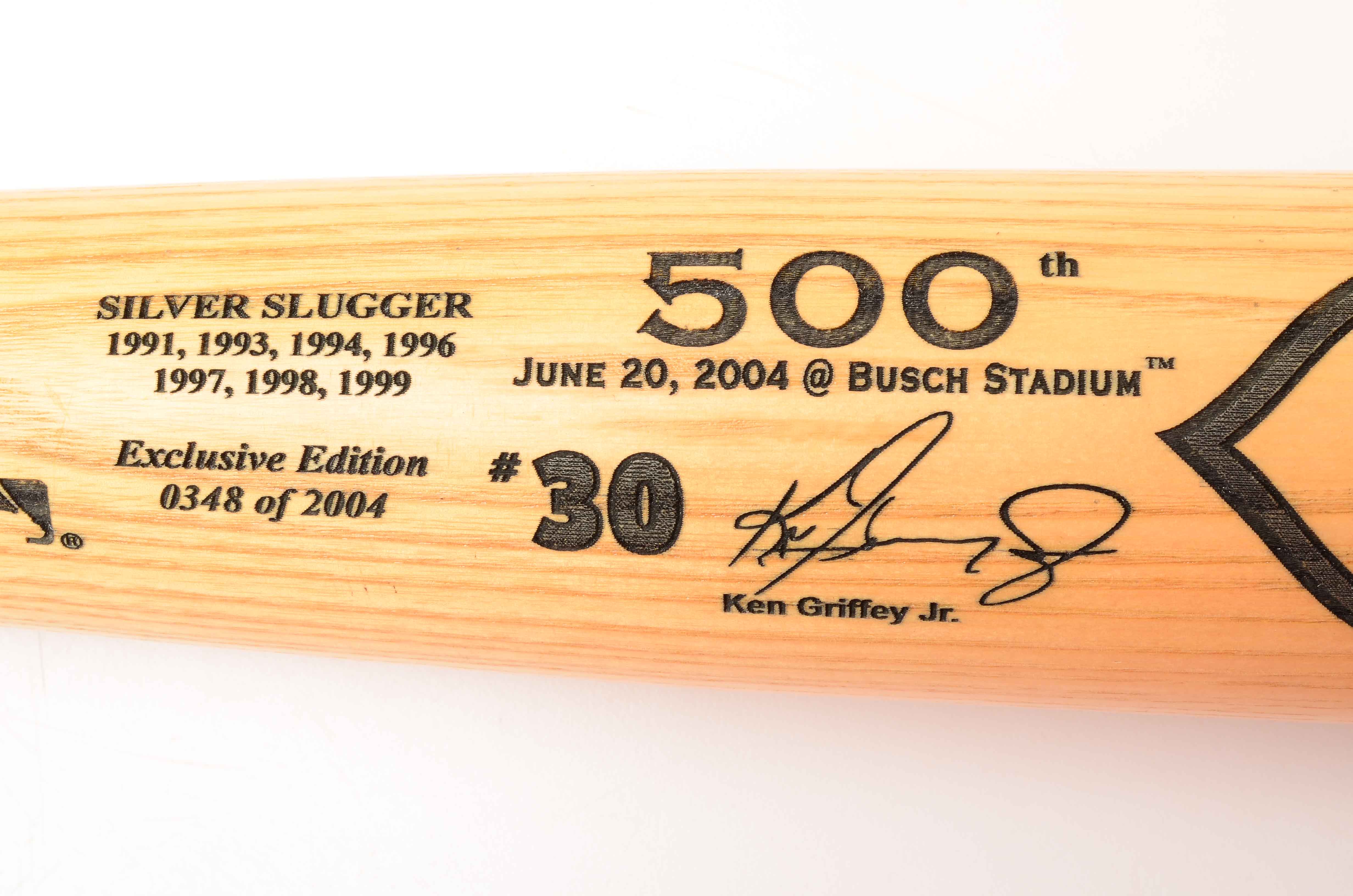 Ken Griffey Jr. Cincinnati Reds Limited "500" Home Run Bat