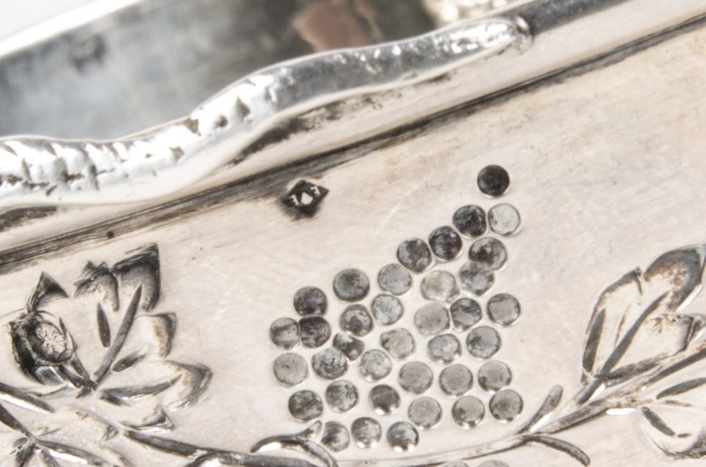 Five Small Sterling Silver Tastevins with Snake Handles