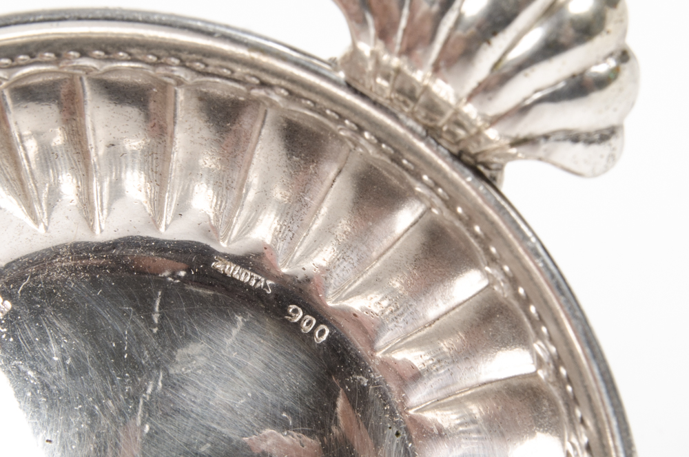 Silver Tastevins Including French Silversmith Theodor Tonnelier