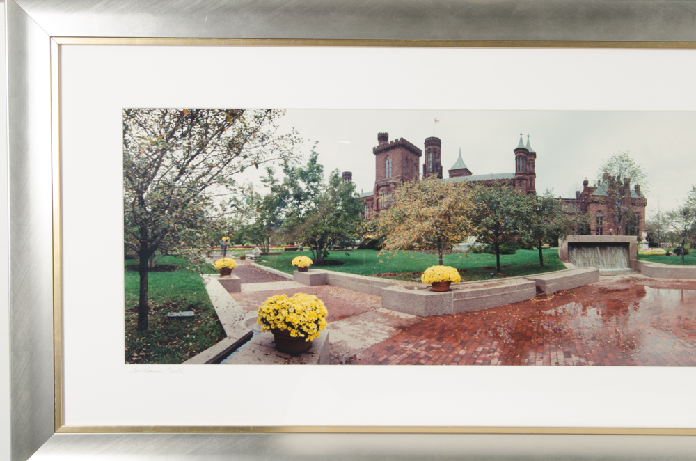 Panoramic Photographic Print "Smithsonian Castle"