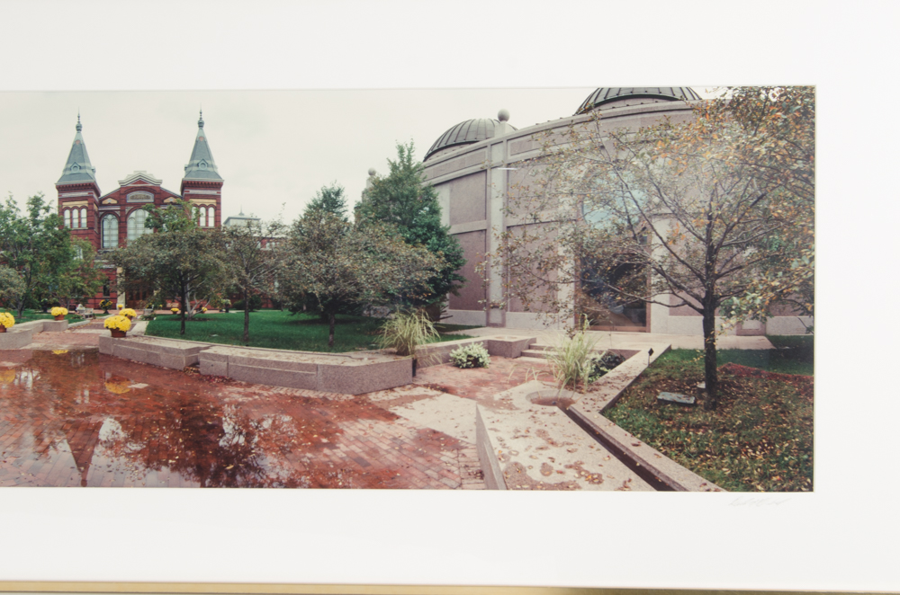 Panoramic Photographic Print "Smithsonian Castle"