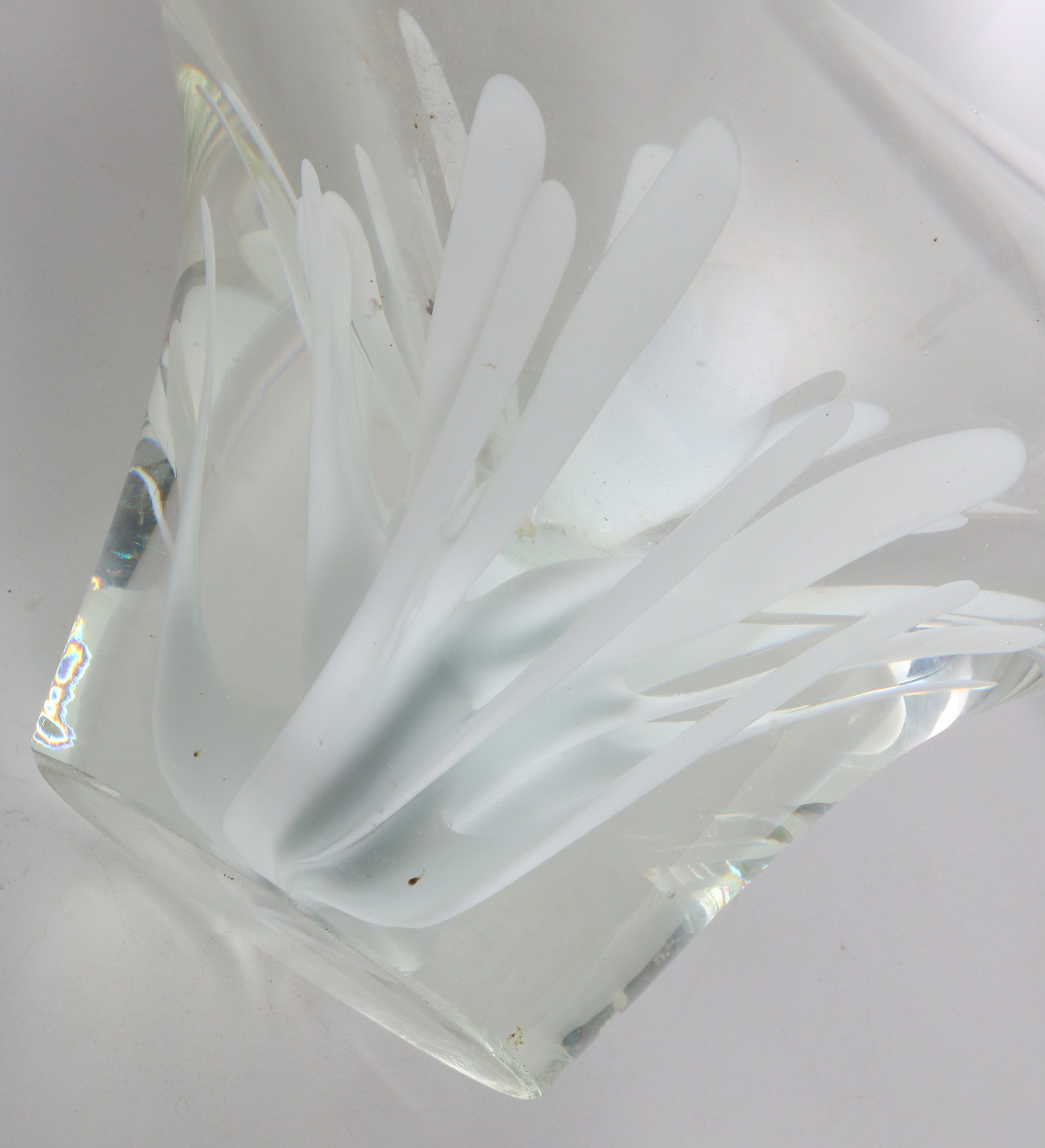 Clear Glass Vase