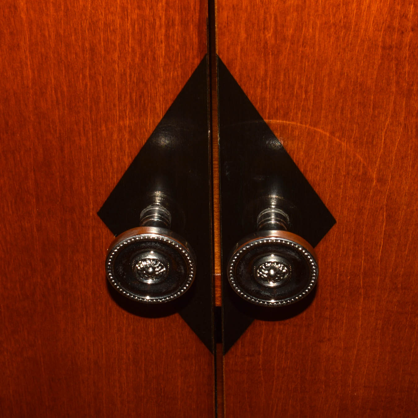 National Mt. Airy Furniture Co. Biederman Style Walnut Server With Granite Top