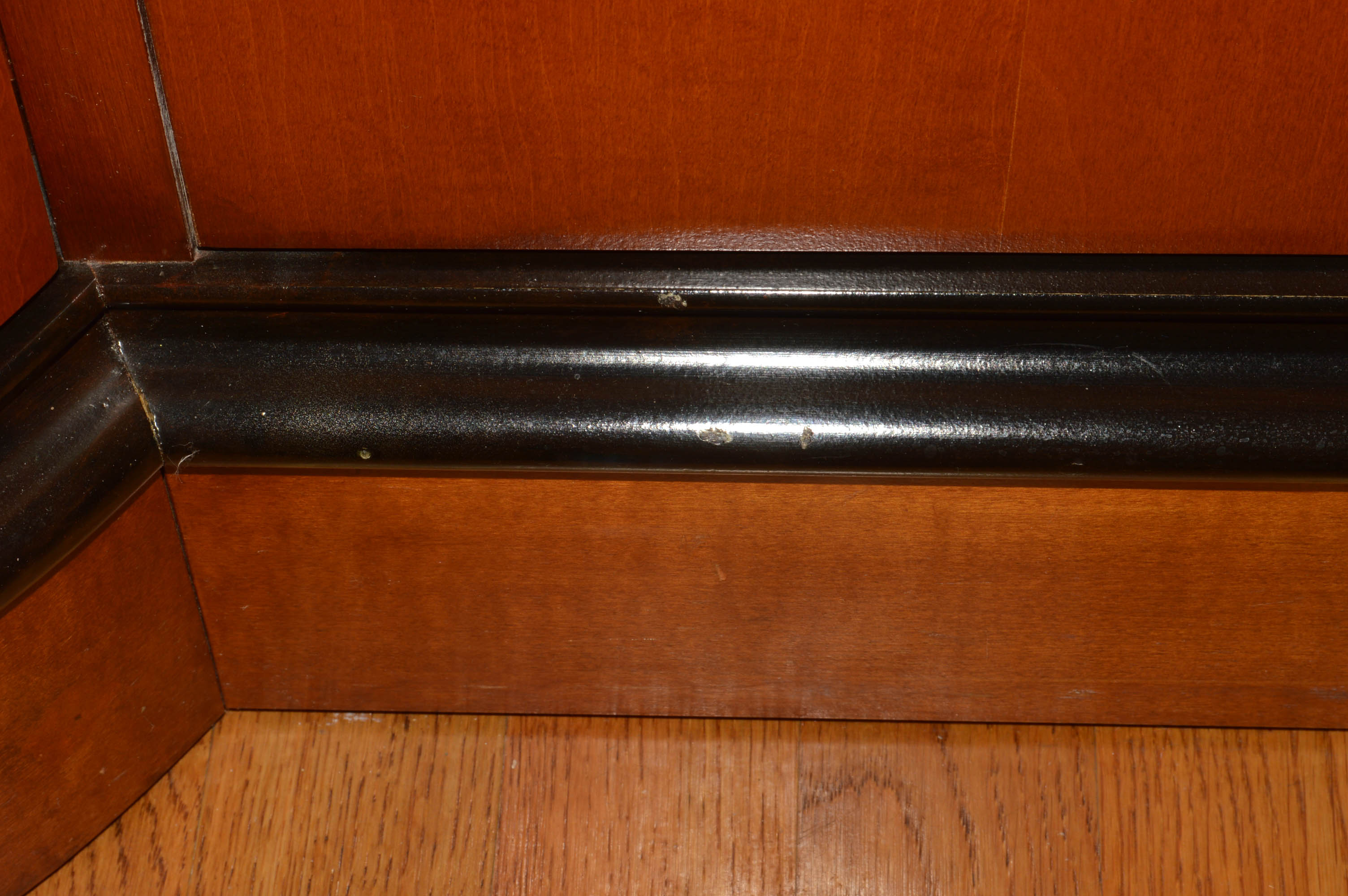 National Mt. Airy Furniture Co. Biederman Style Walnut Server With Granite Top