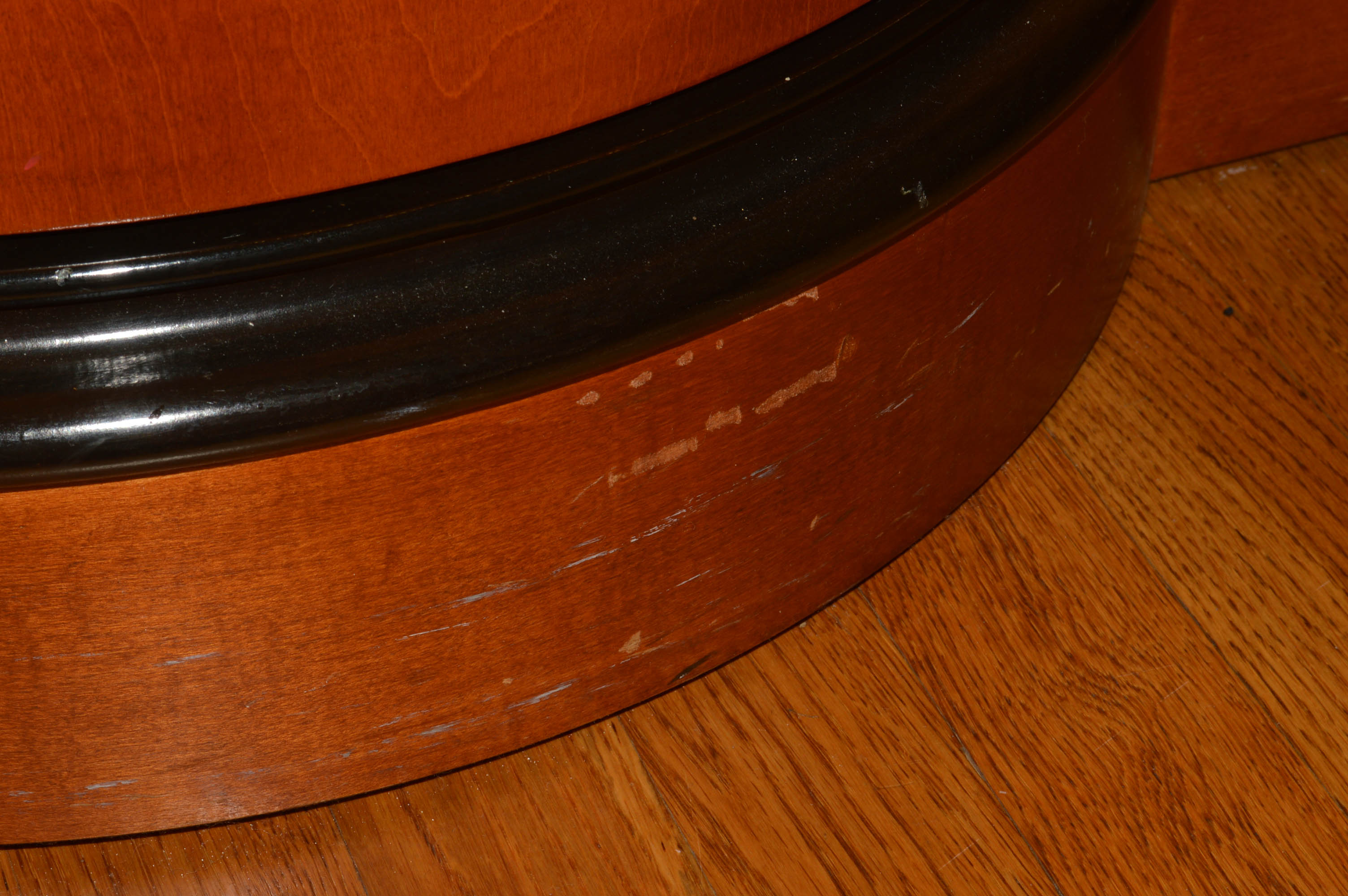 National Mt. Airy Furniture Co. Biederman Style Walnut Server With Granite Top