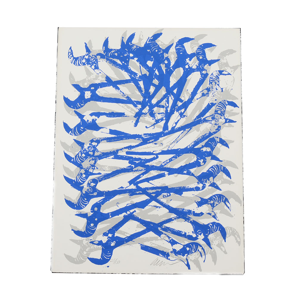 Arman 1979 Signed Limited Edition Serigraph "Hydra"