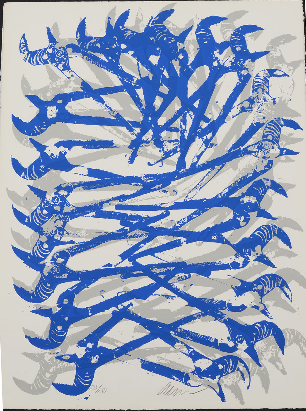 Arman 1979 Signed Limited Edition Serigraph "Hydra"