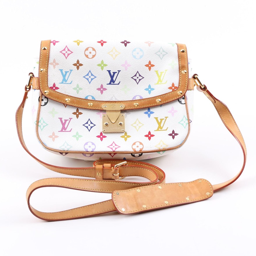 Louis Vuitton Sologne Multicolore Monogram Saddlebag