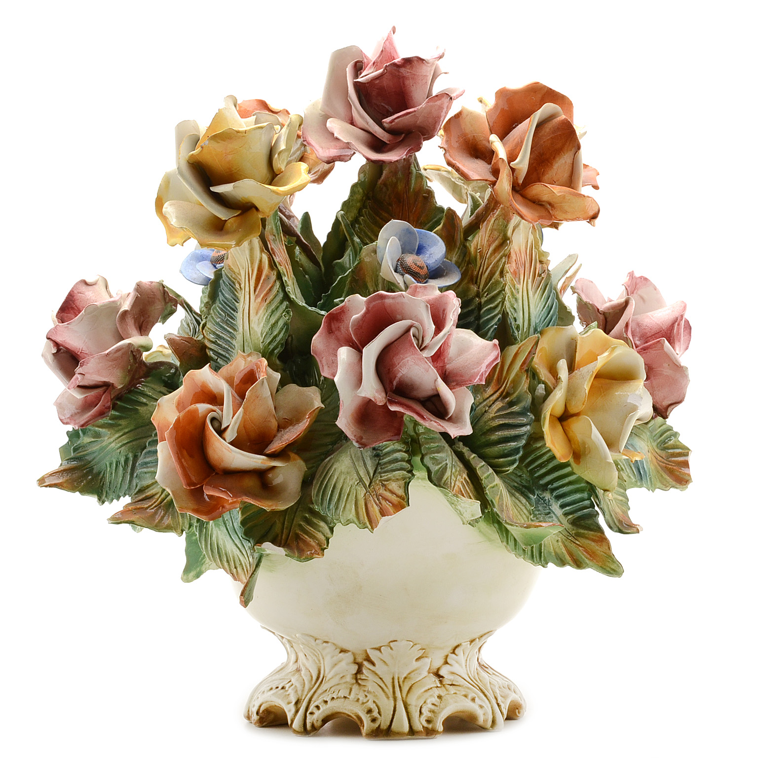 Capodimonte Floral Centerpiece