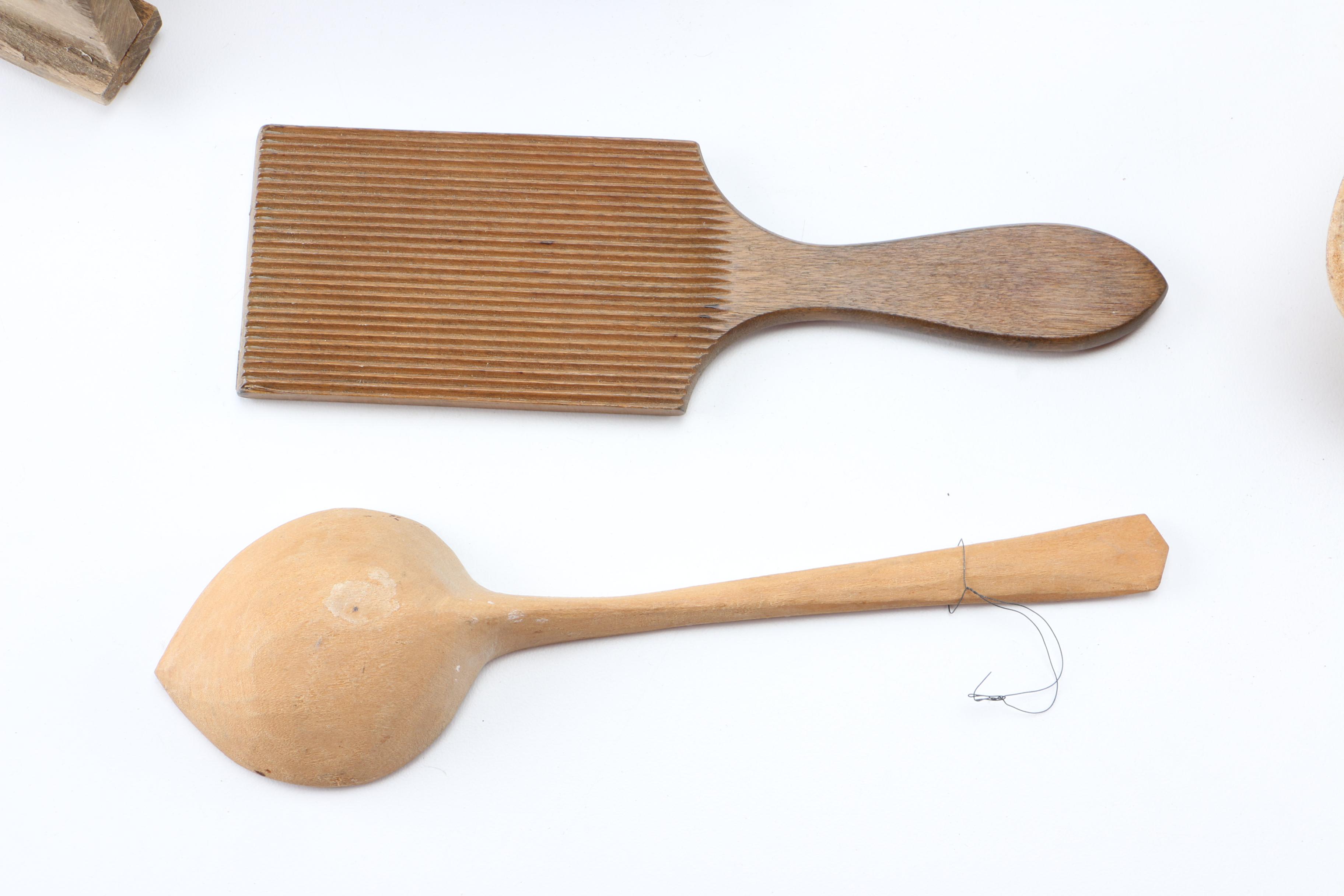 Vintage Wooden Decorative Tools