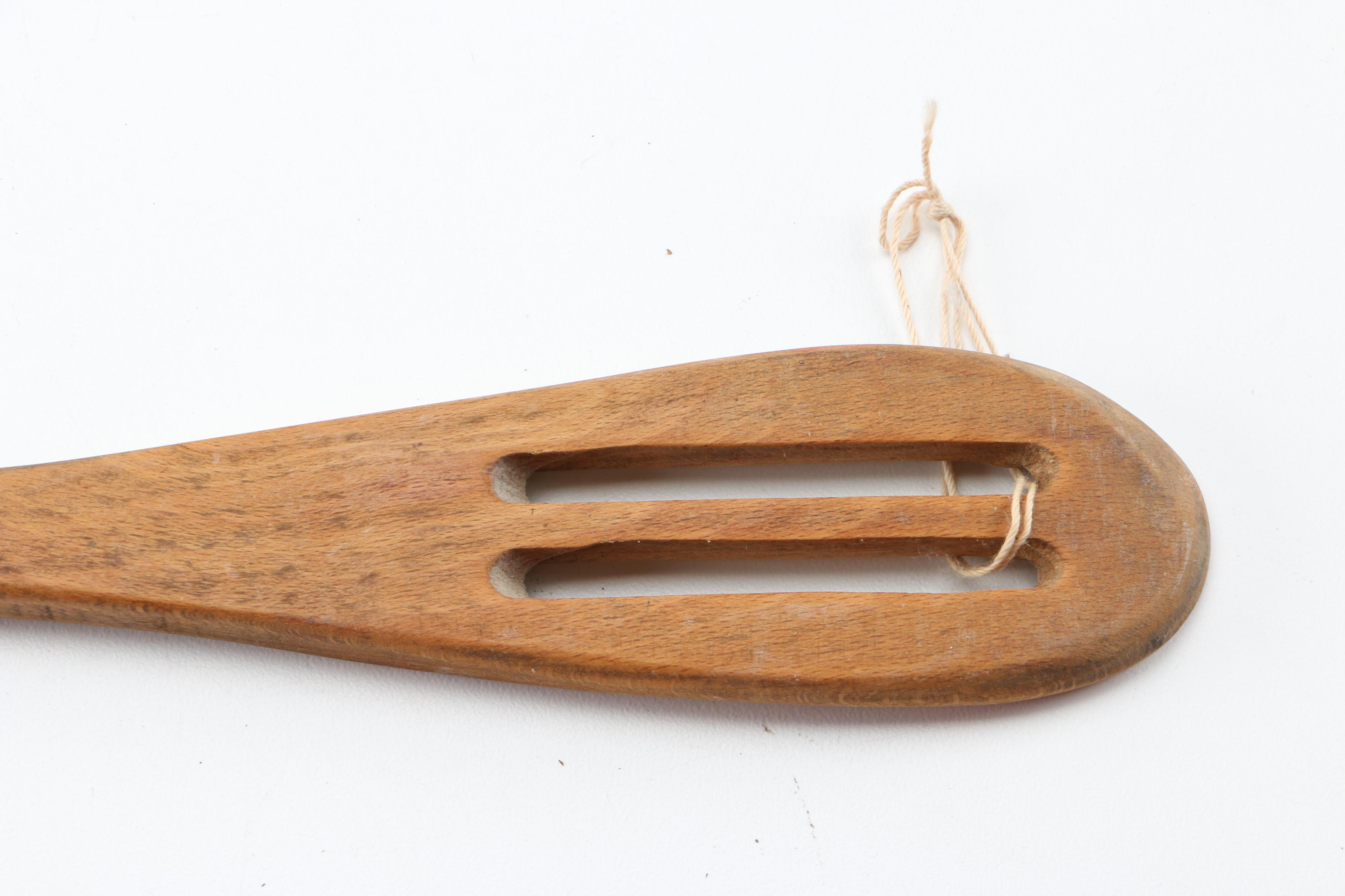Vintage Wooden Decorative Tools