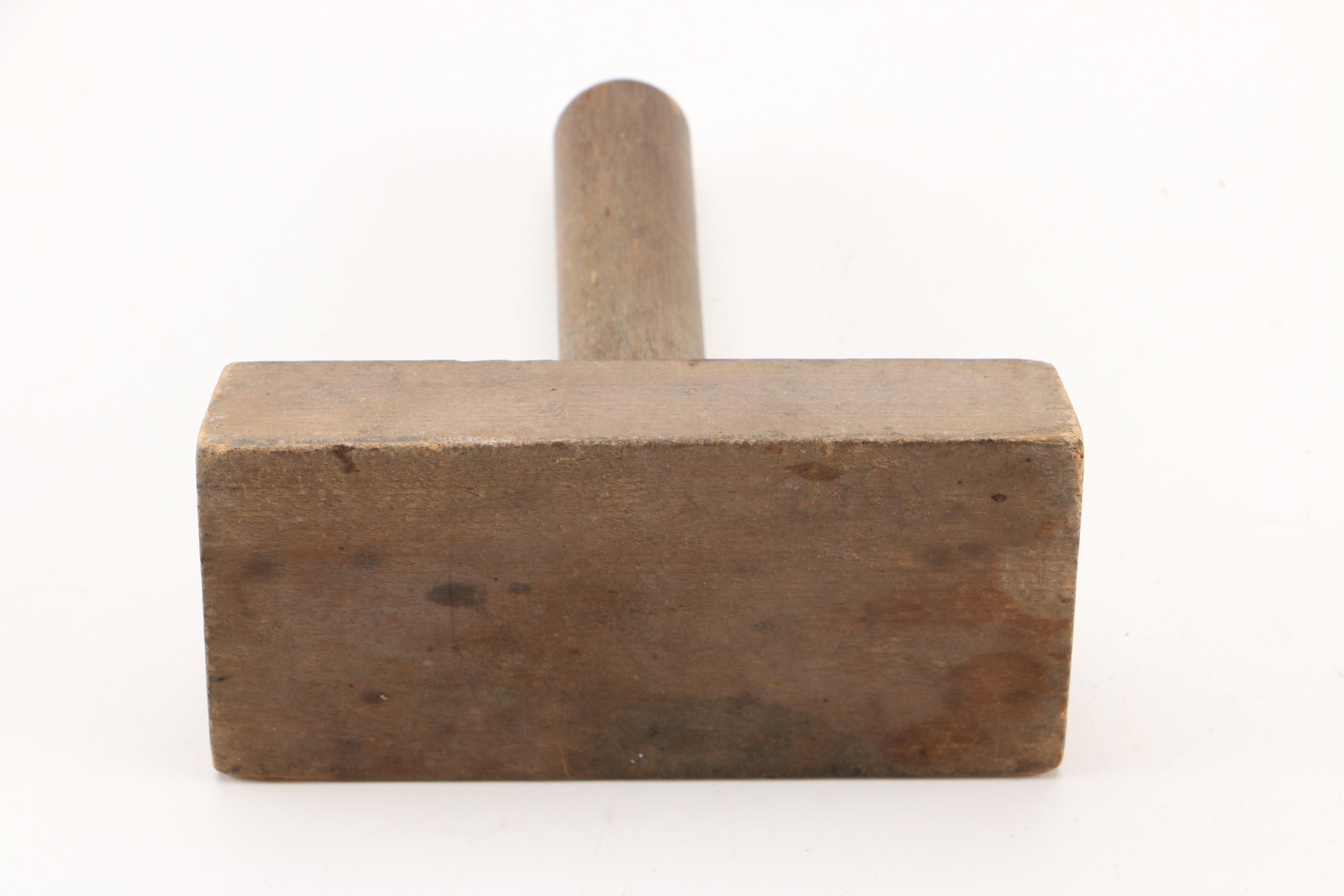 Vintage Wooden Decorative Tools