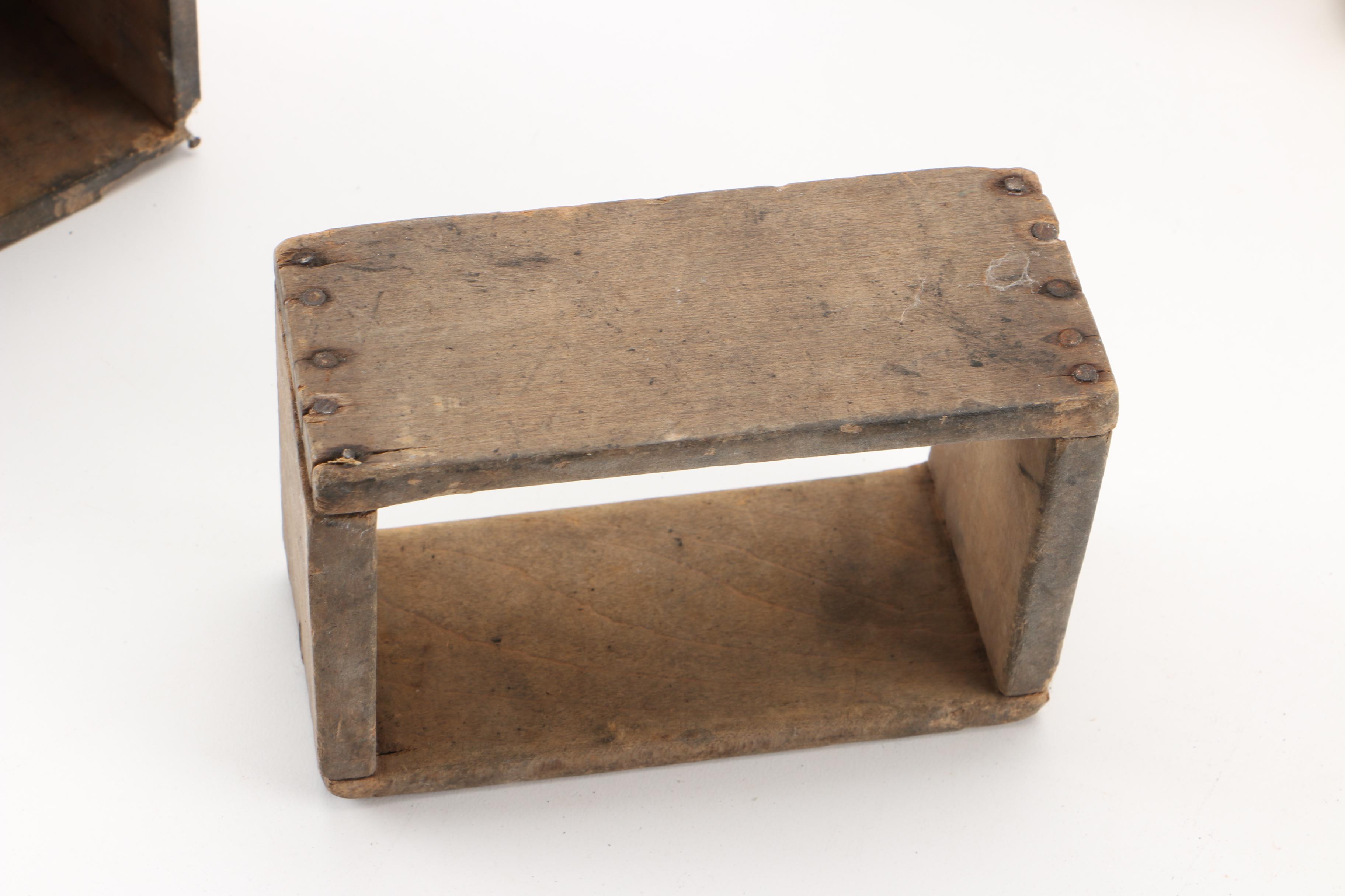 Vintage Wooden Decorative Tools