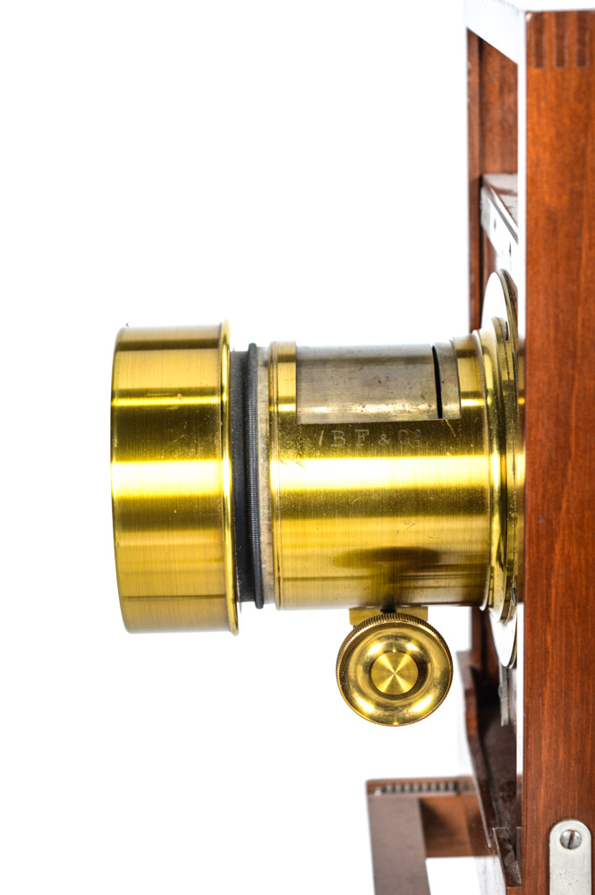 Antique E. & H. T. Anthony & Co. Studio View Camera with Brass Darlot Lens
