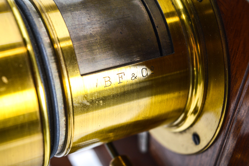 Antique E. & H. T. Anthony & Co. Studio View Camera with Brass Darlot Lens