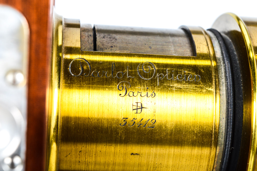 Antique E. & H. T. Anthony & Co. Studio View Camera with Brass Darlot Lens