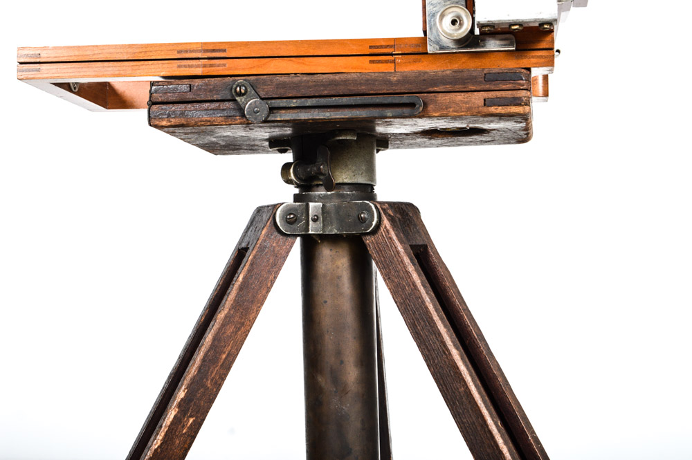 Antique E. & H. T. Anthony & Co. Studio View Camera with Brass Darlot Lens