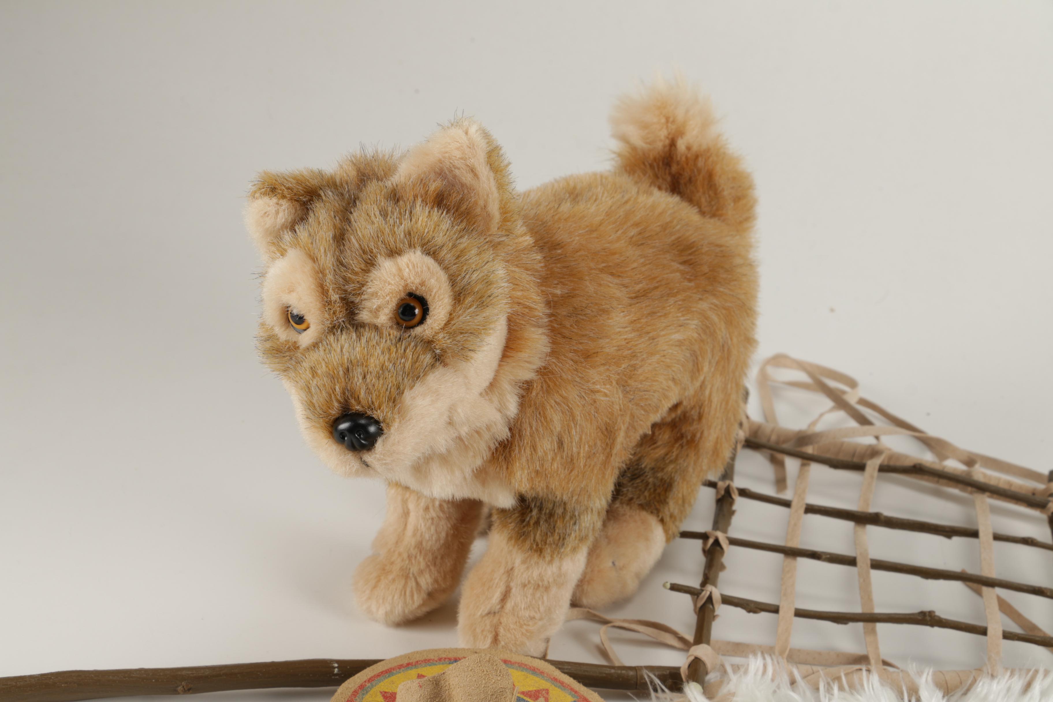 American Girl "Kaya" Winter Accessories, "Tatlo", Travois and More