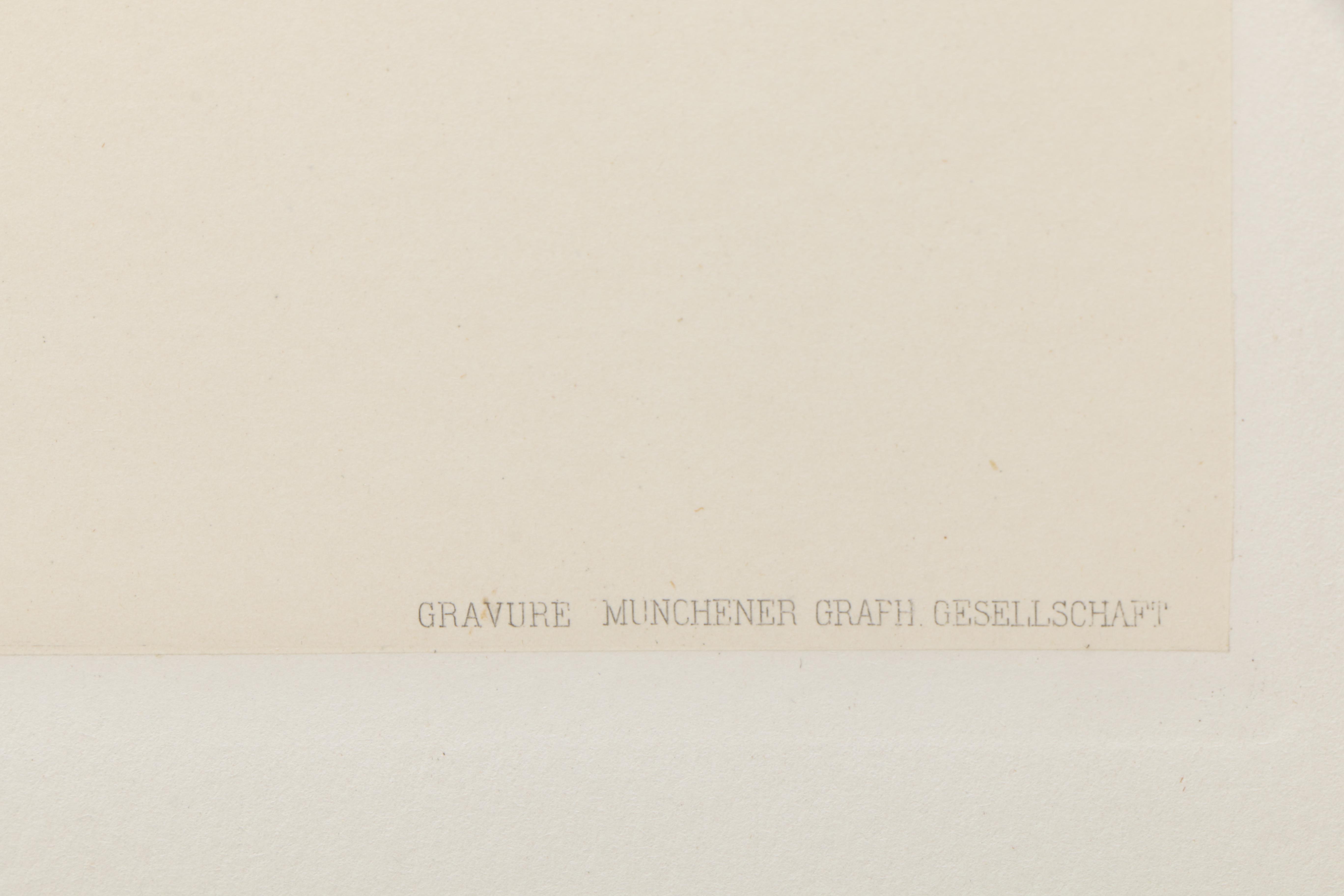 Hand-Colored Copperplate Engravings After Ferdinand von Řezníček's "Sechs Tanzbilder"