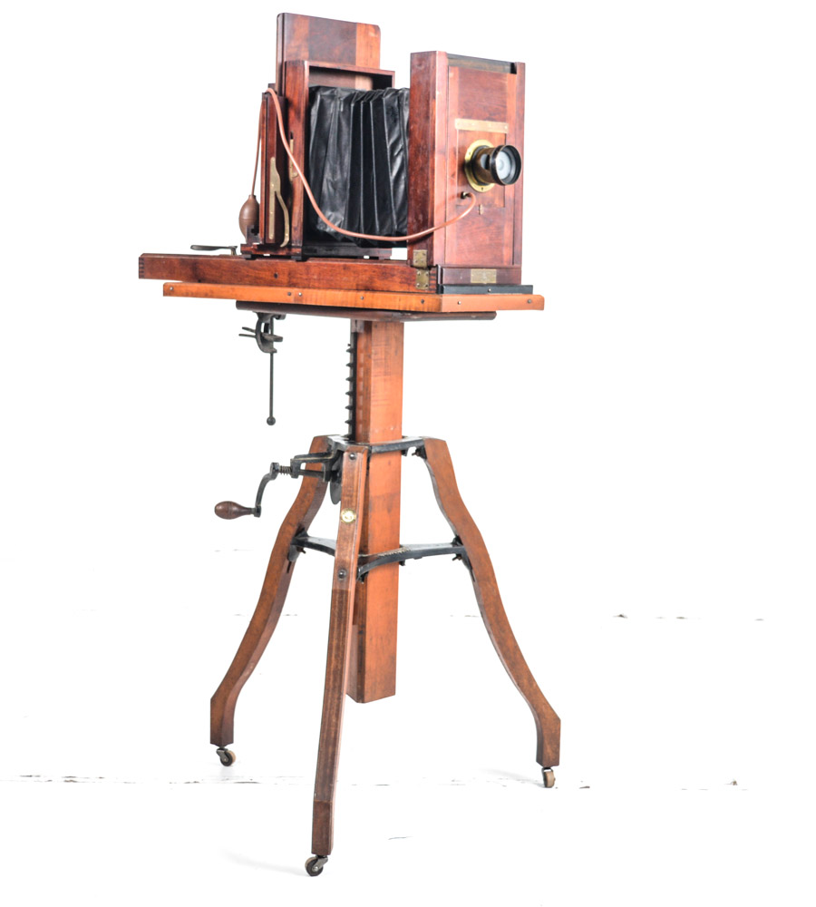Antique Burke & James "Ingento" View Camera with Century No. 3 Stand
