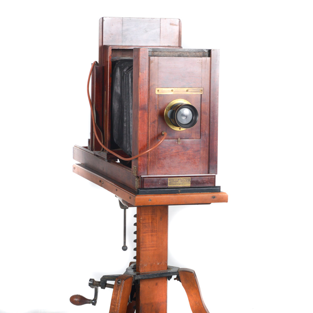 Antique Burke & James "Ingento" View Camera with Century No. 3 Stand