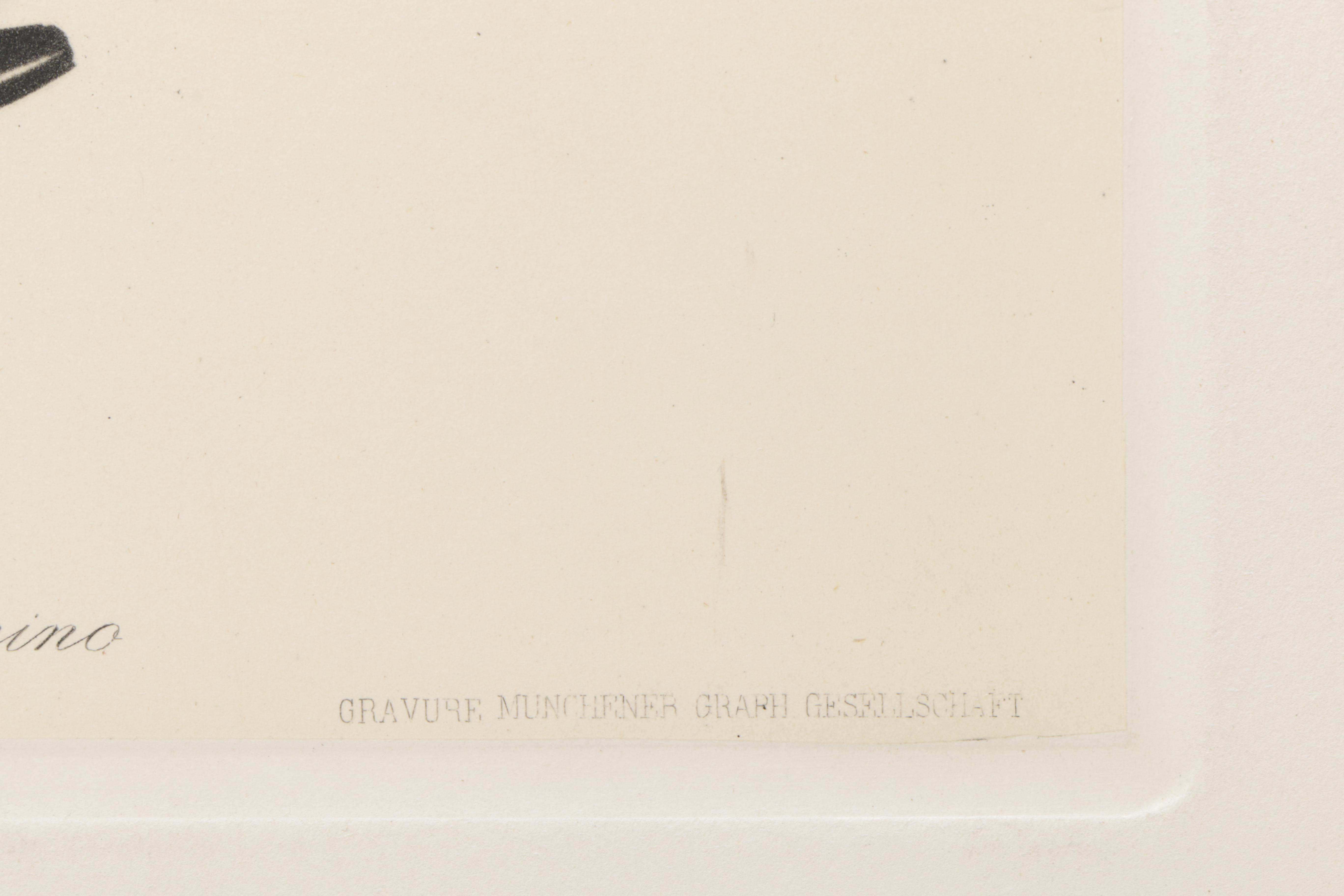 Hand-Colored Copperplate Engravings After Ferdinand von Řezníček's "Sechs Tanzbilder"