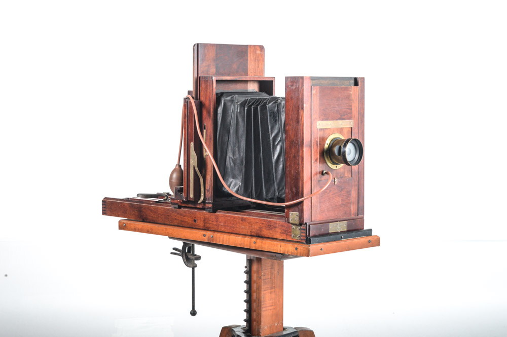 Antique Burke & James "Ingento" View Camera with Century No. 3 Stand