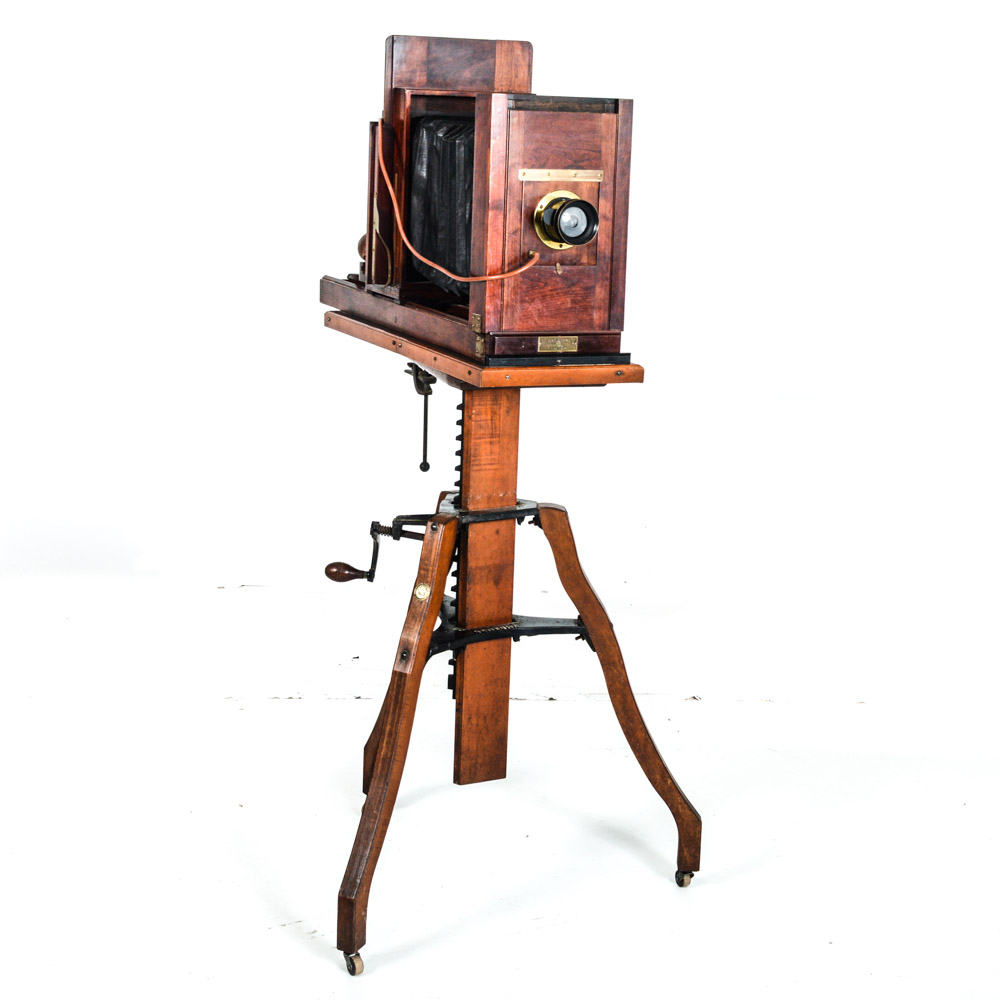 Antique Burke & James "Ingento" View Camera with Century No. 3 Stand