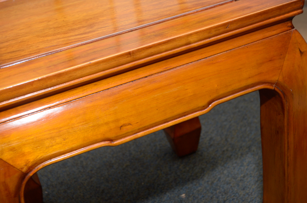 Ming Style Rosewood Coffee Table and Side Tables