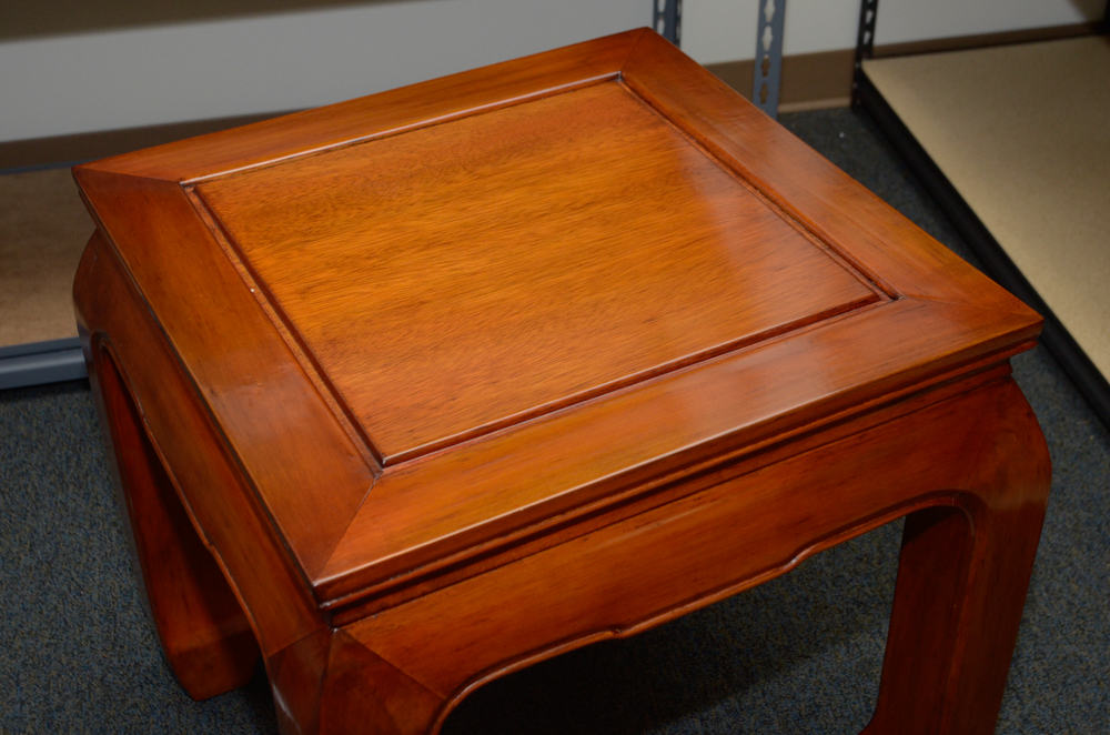 Ming Style Rosewood Coffee Table and Side Tables