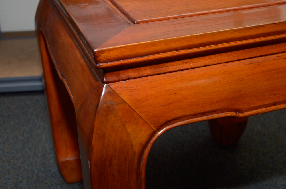 Ming Style Rosewood Coffee Table and Side Tables