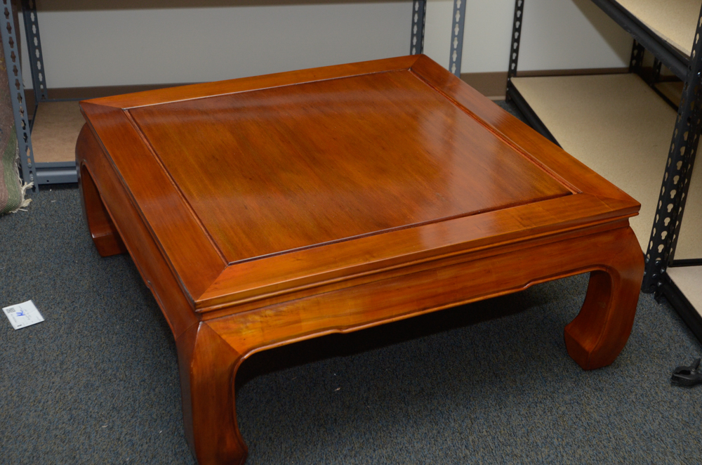 Ming Style Rosewood Coffee Table and Side Tables