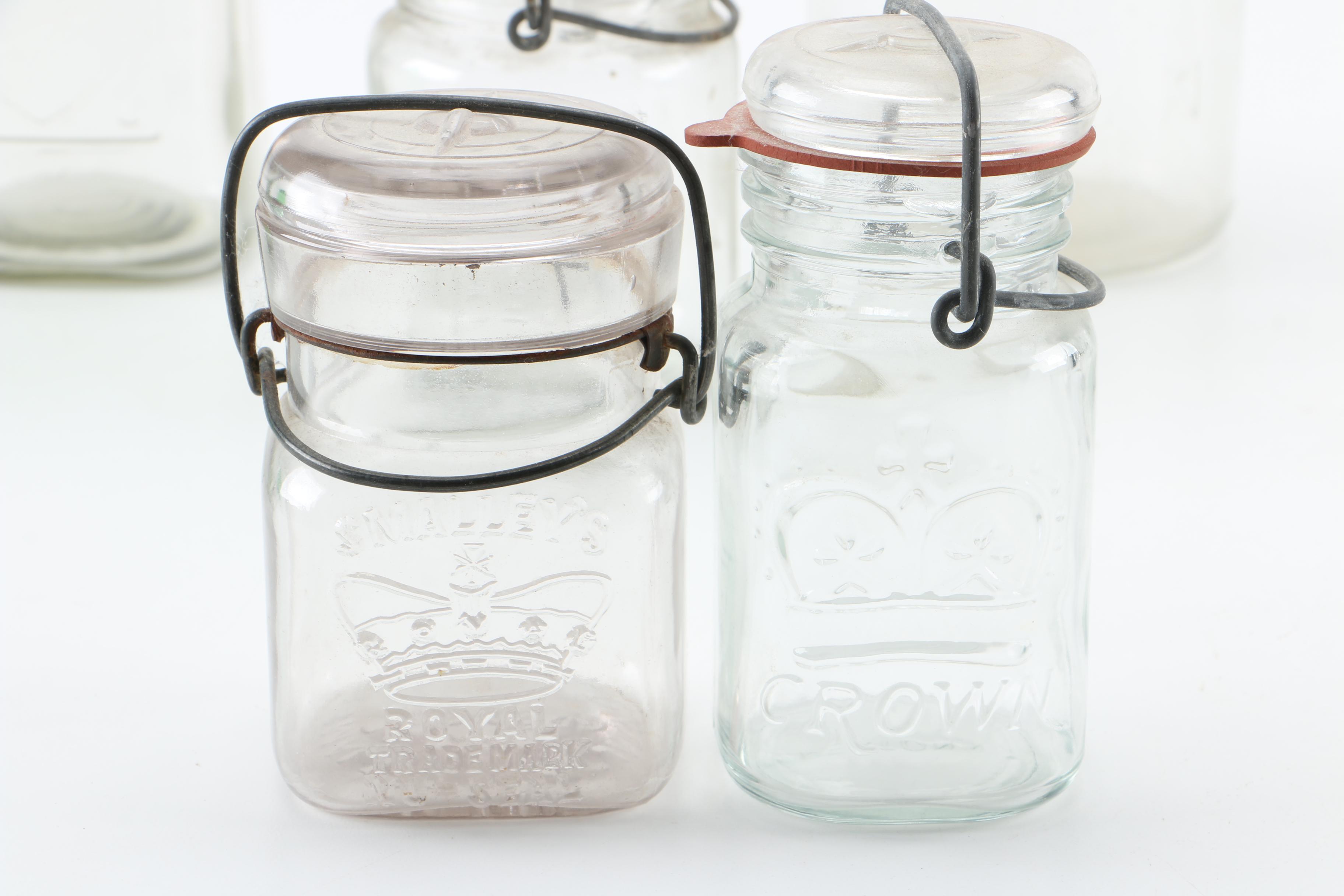 Vintage Glass Jars