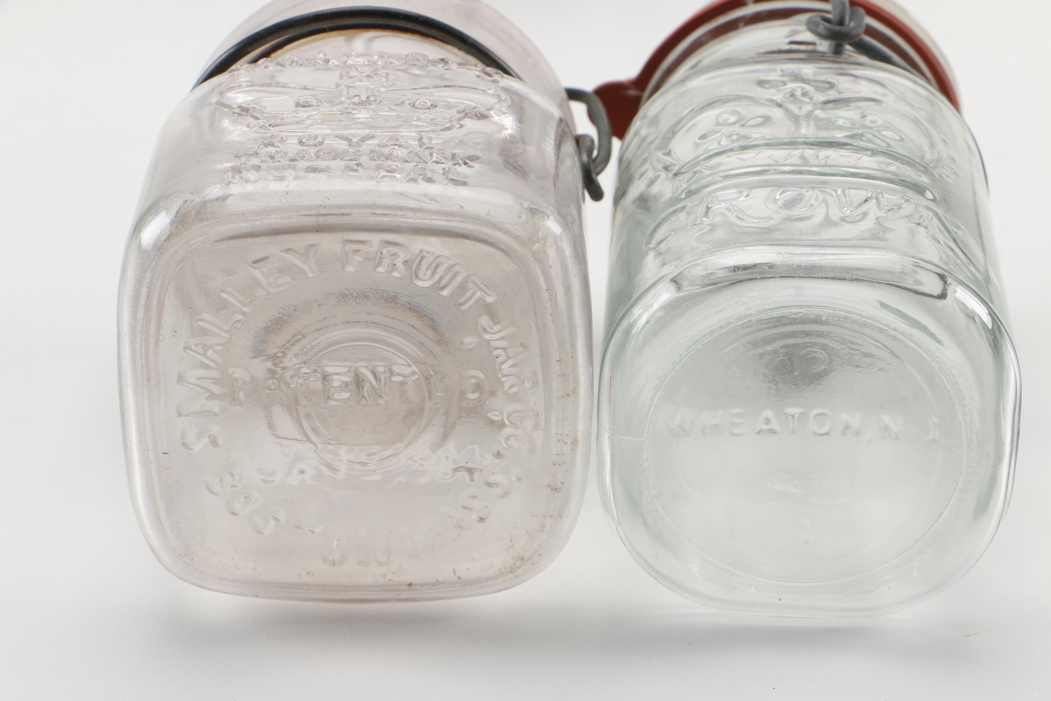 Vintage Glass Jars