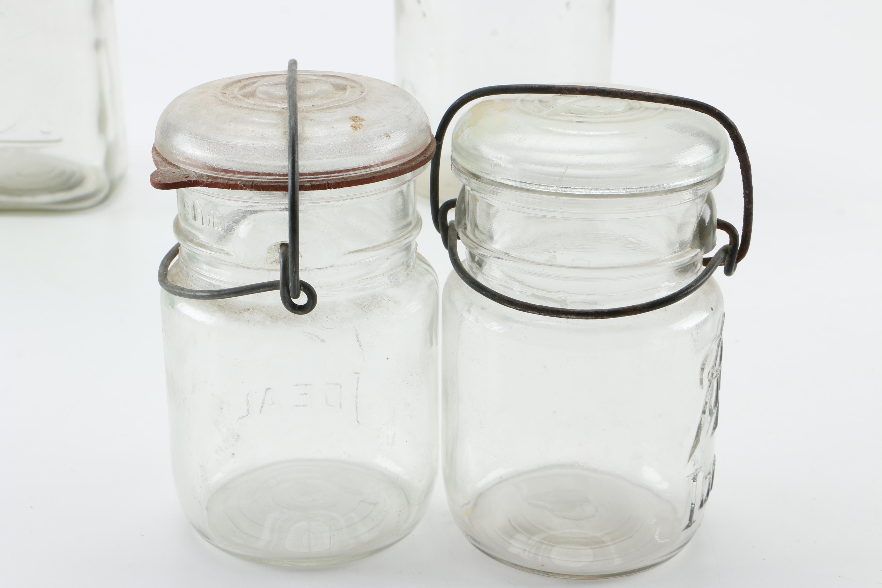 Vintage Glass Jars