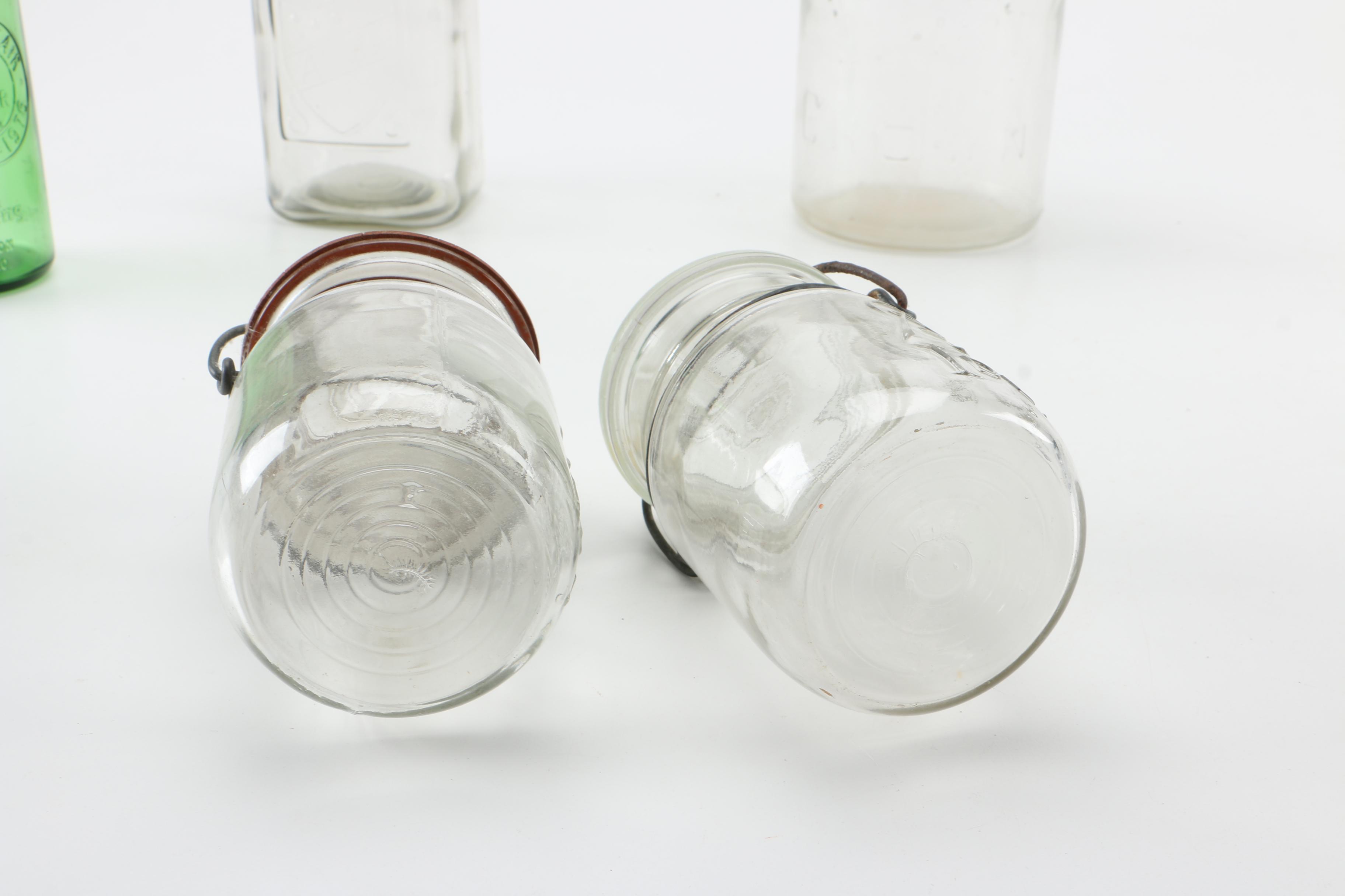 Vintage Glass Jars