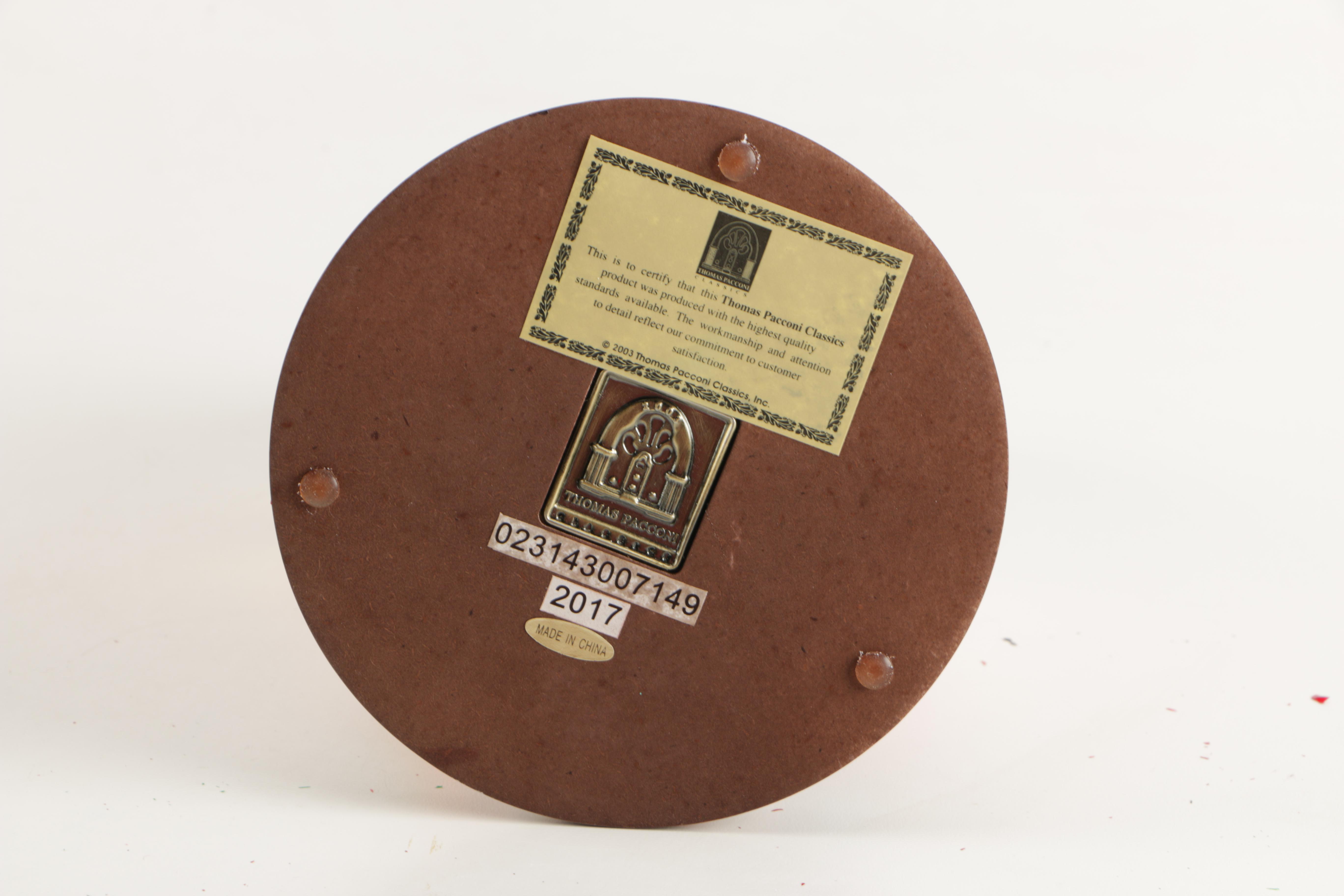 Thomas Pacconi  Santa Claus Figurine with COA