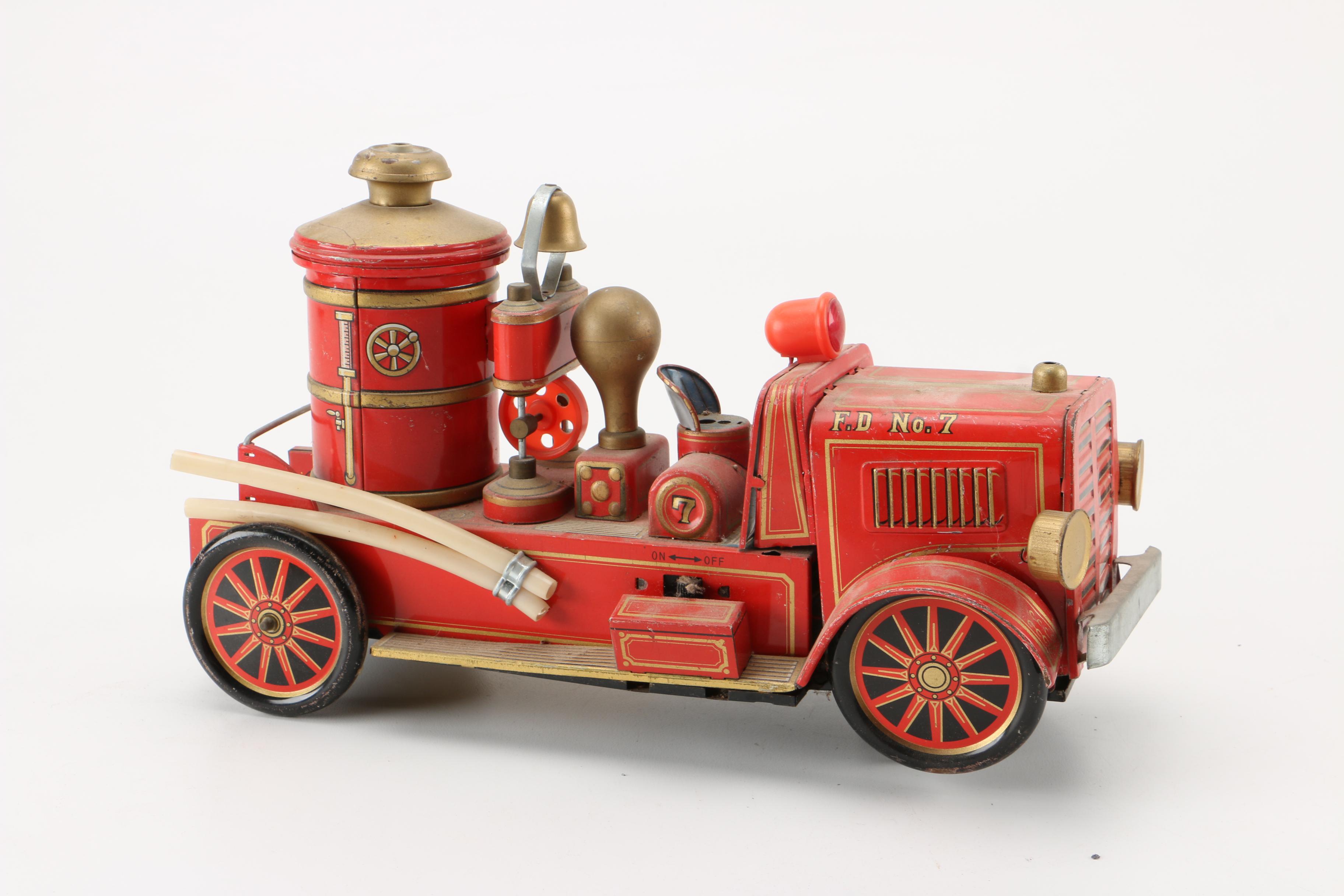 Vintage Toy Antique Fire Engines