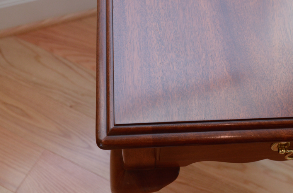 Henkel-Harris Queen Anne Style Mahogany Nightstands