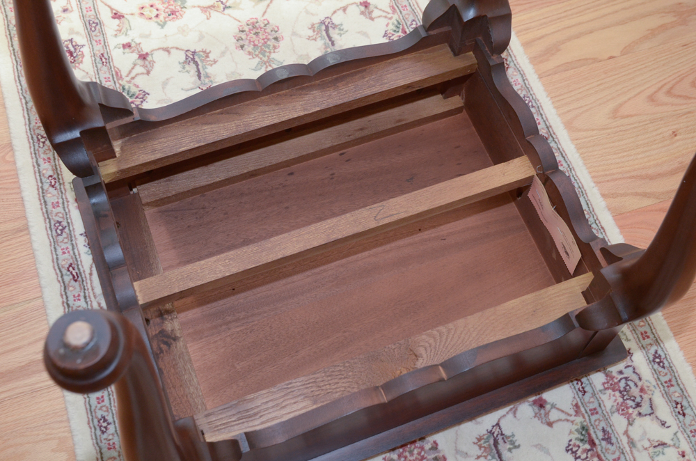 Henkel-Harris Queen Anne Style Mahogany Nightstands