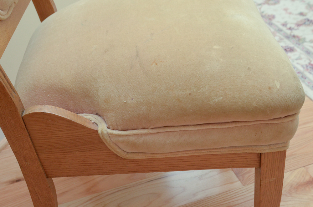 Victorian Eastlake Style Oak Parlor Chair