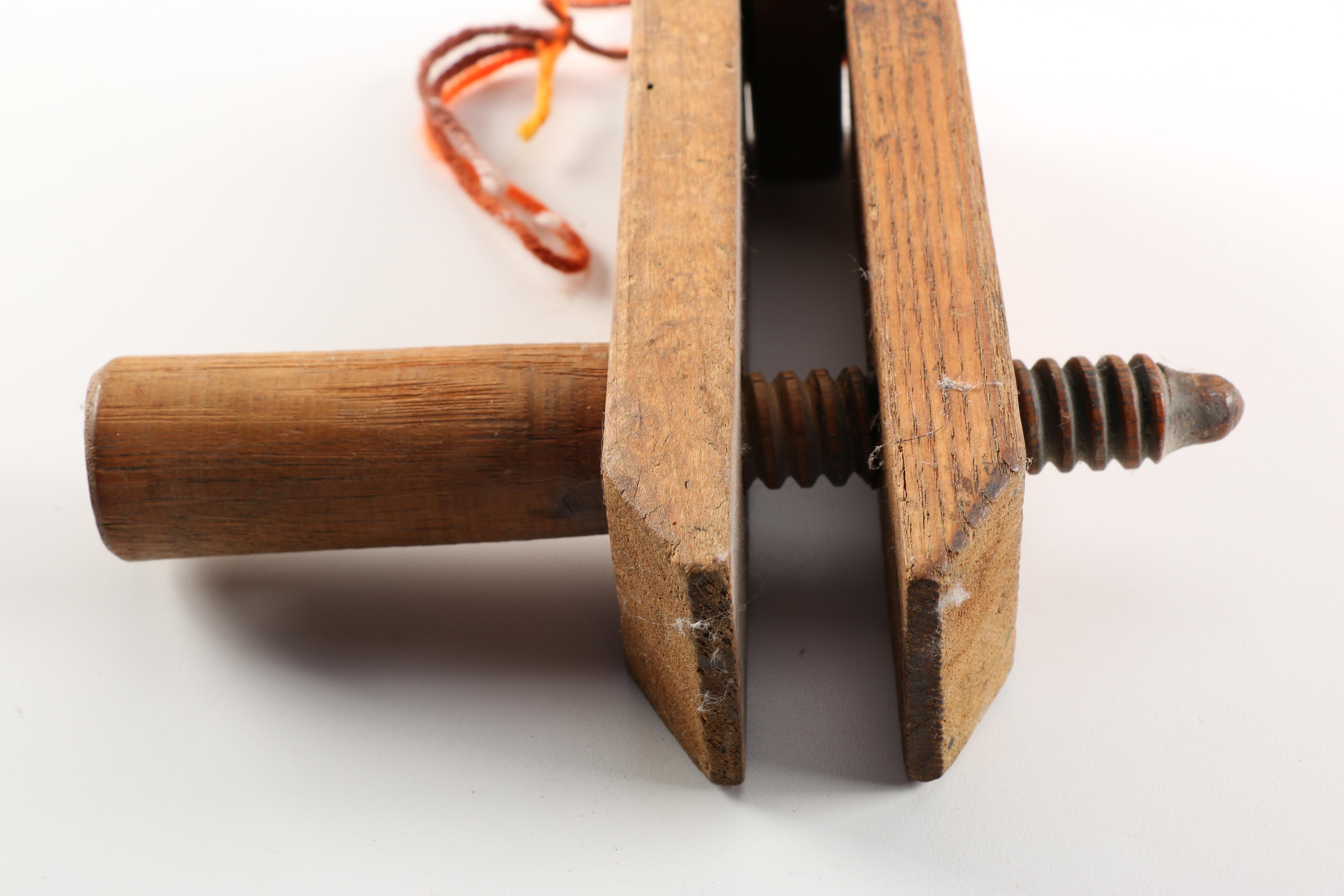 Assortment of Vintage Wooden Craft Tools