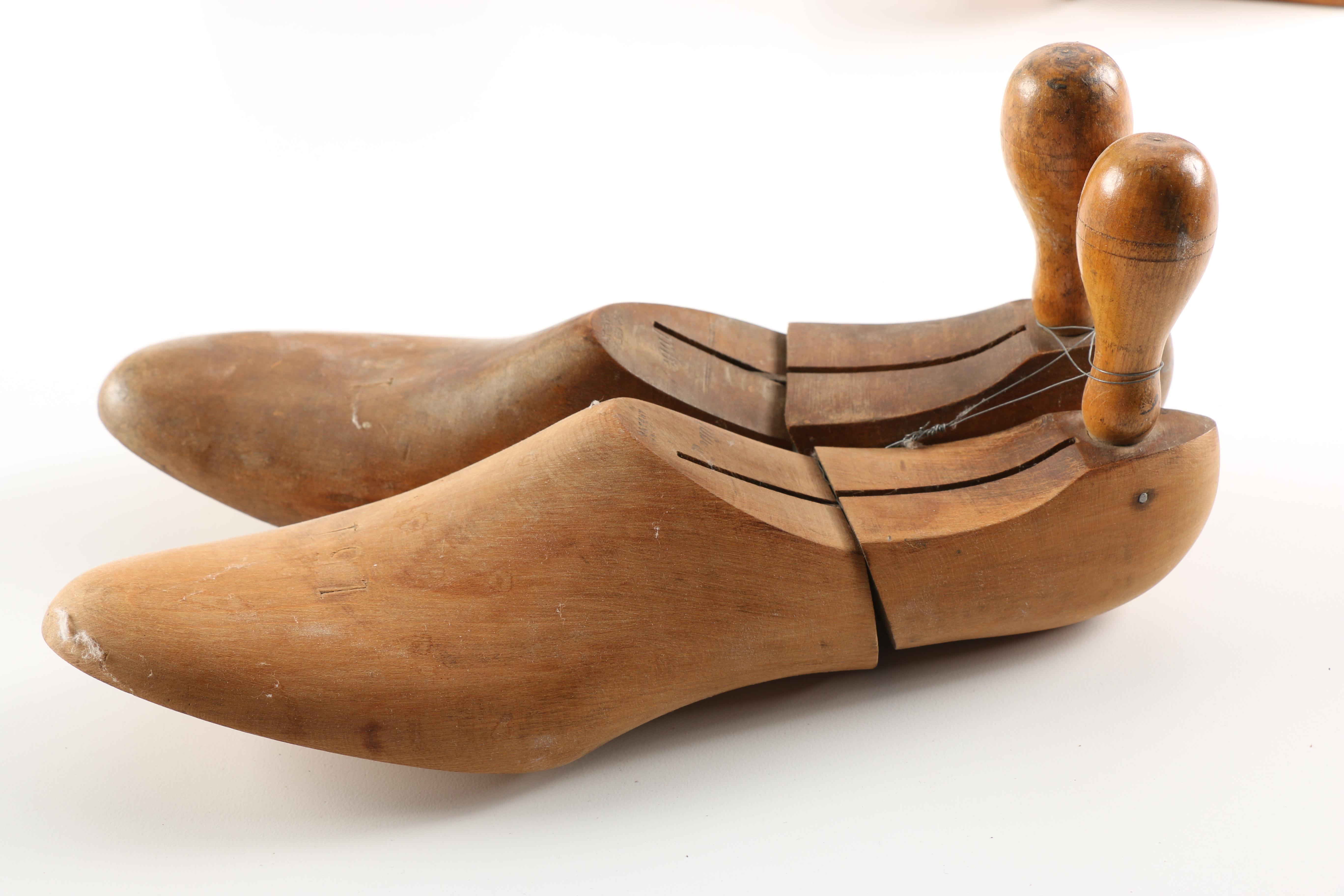 Assortment of Vintage Wooden Craft Tools