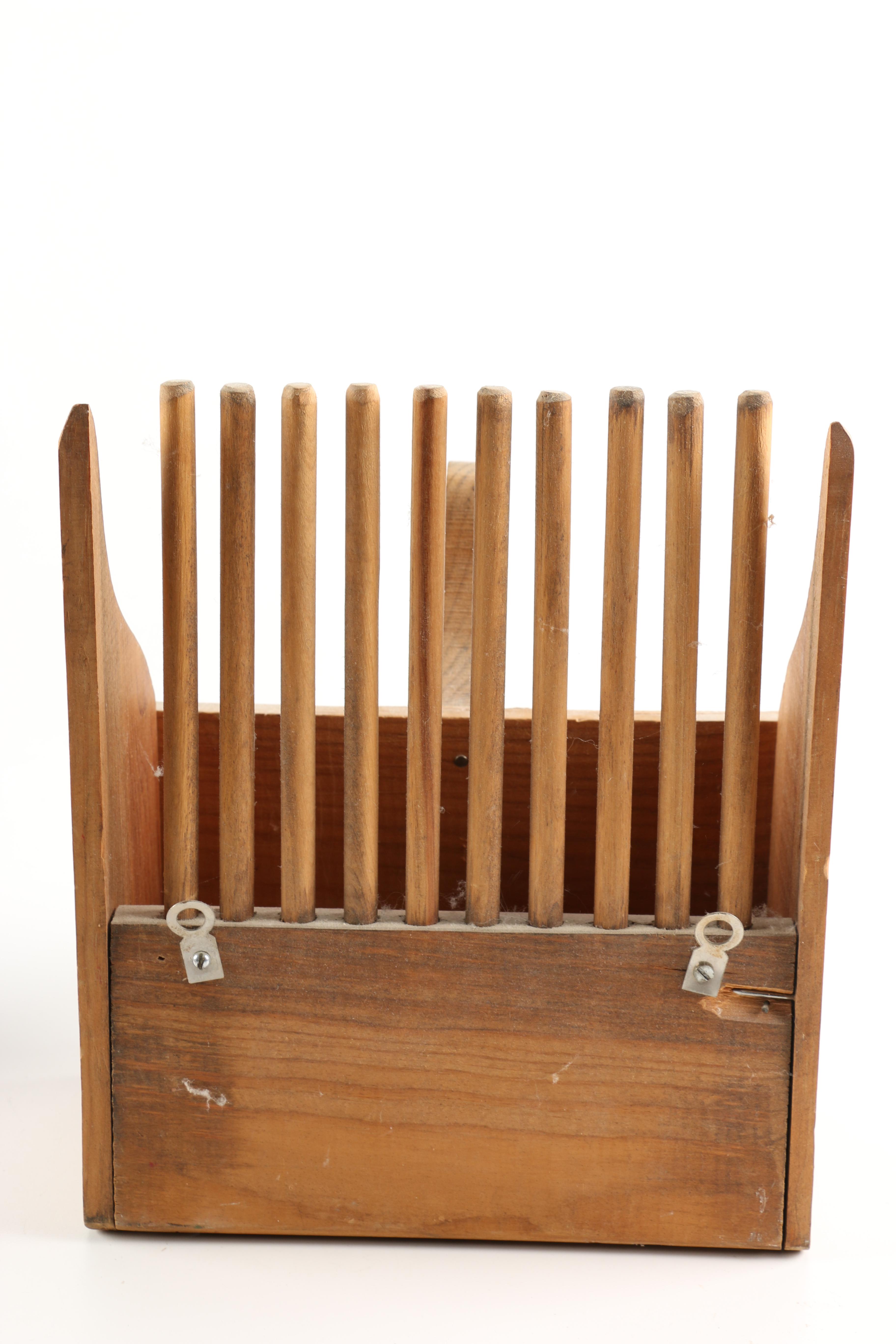 Assortment of Vintage Wooden Craft Tools