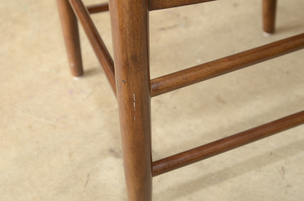 Rush-Seat Ladder Back Chairs