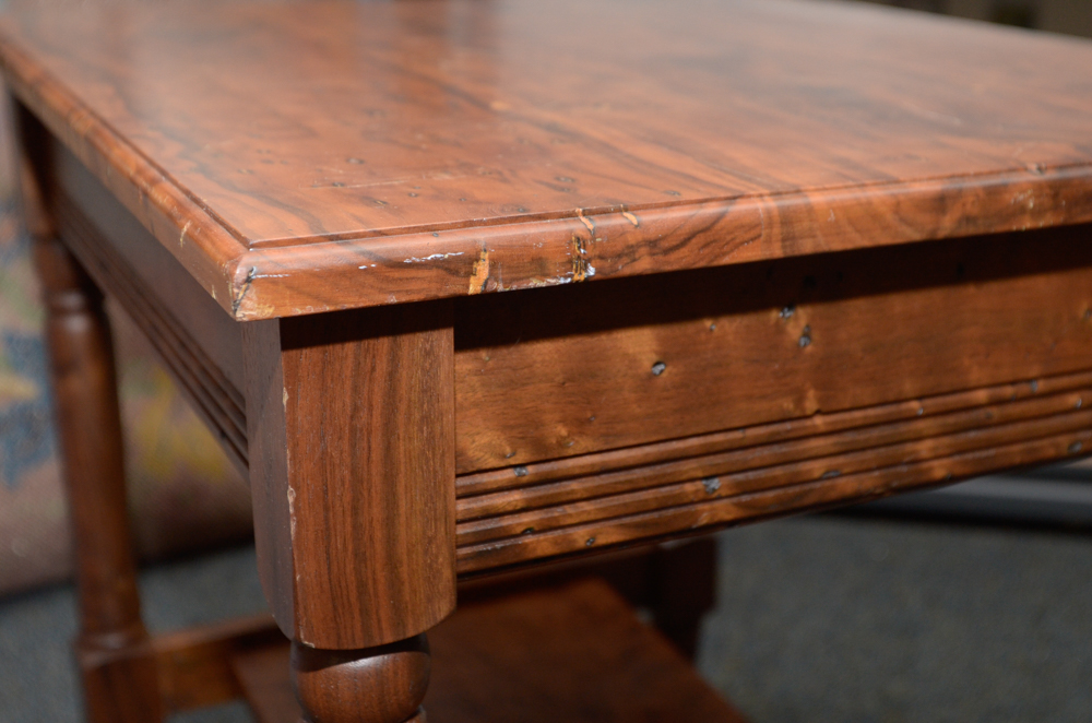 Birds Eye Maple Side Table