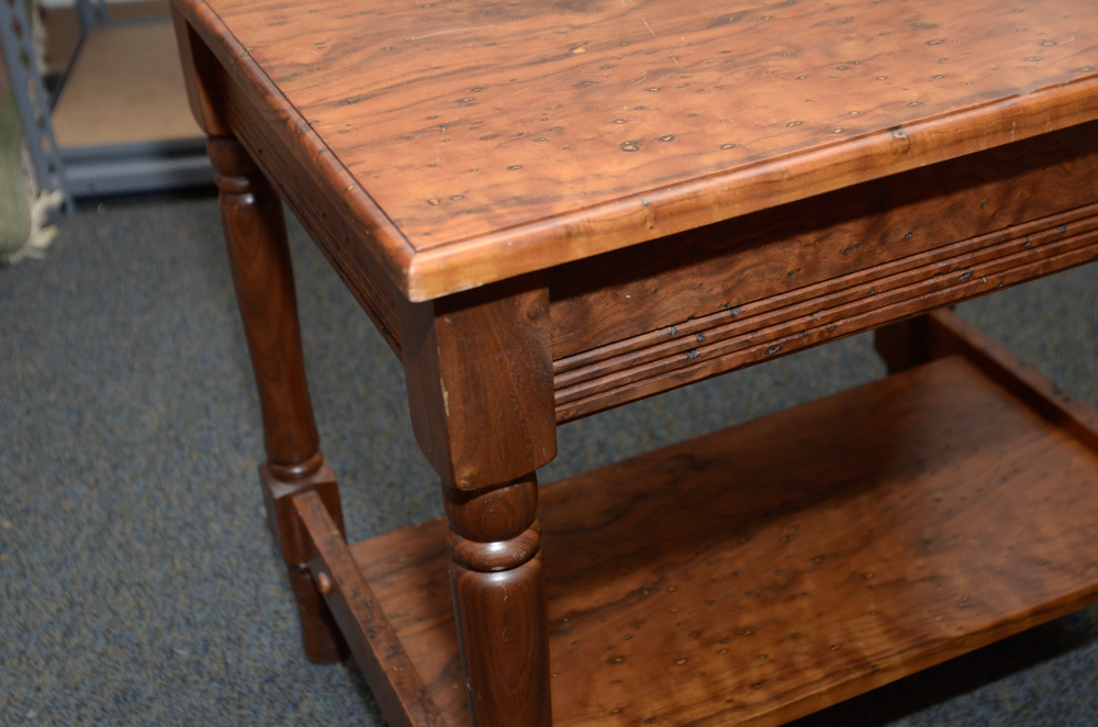 Birds Eye Maple Side Table